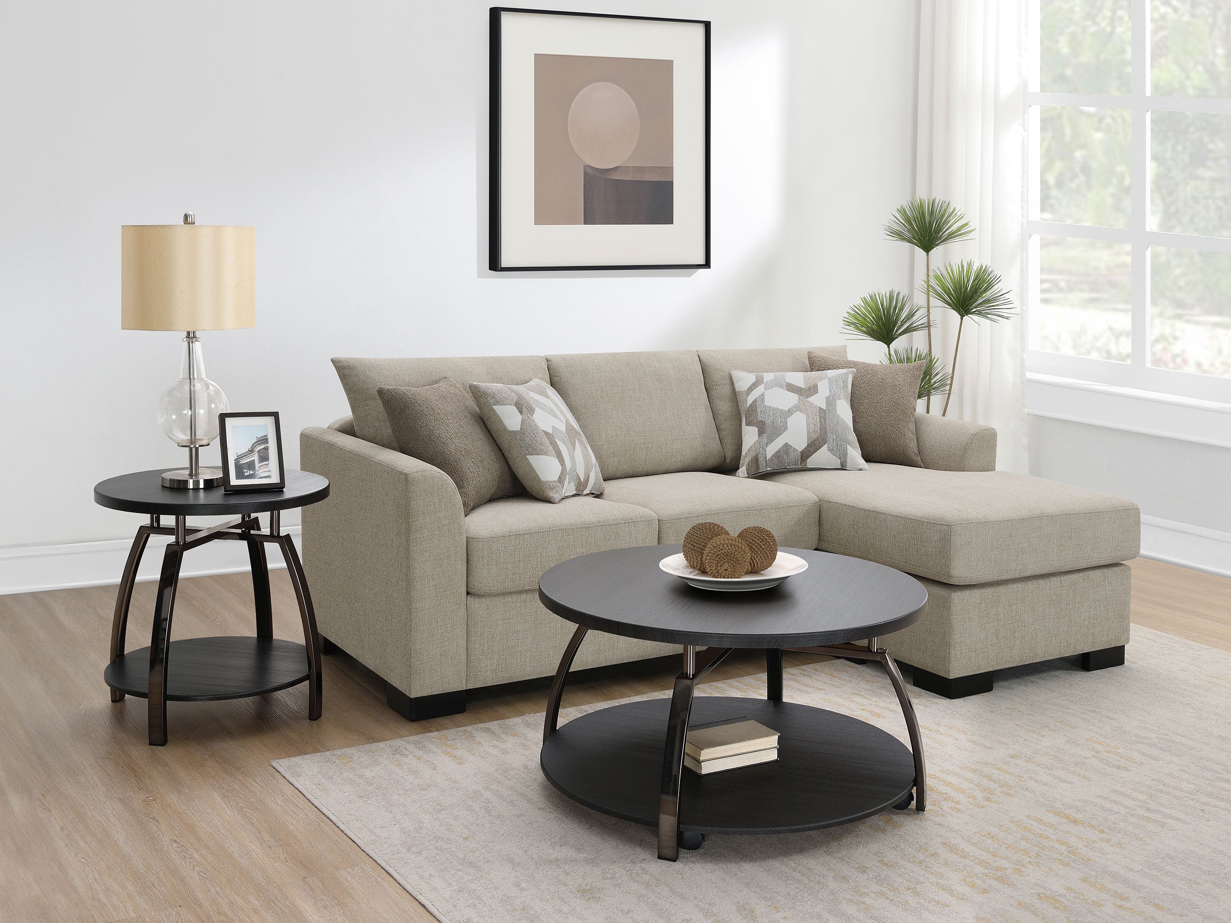 Storey Fold-Out Sleeper Sectional Sofa