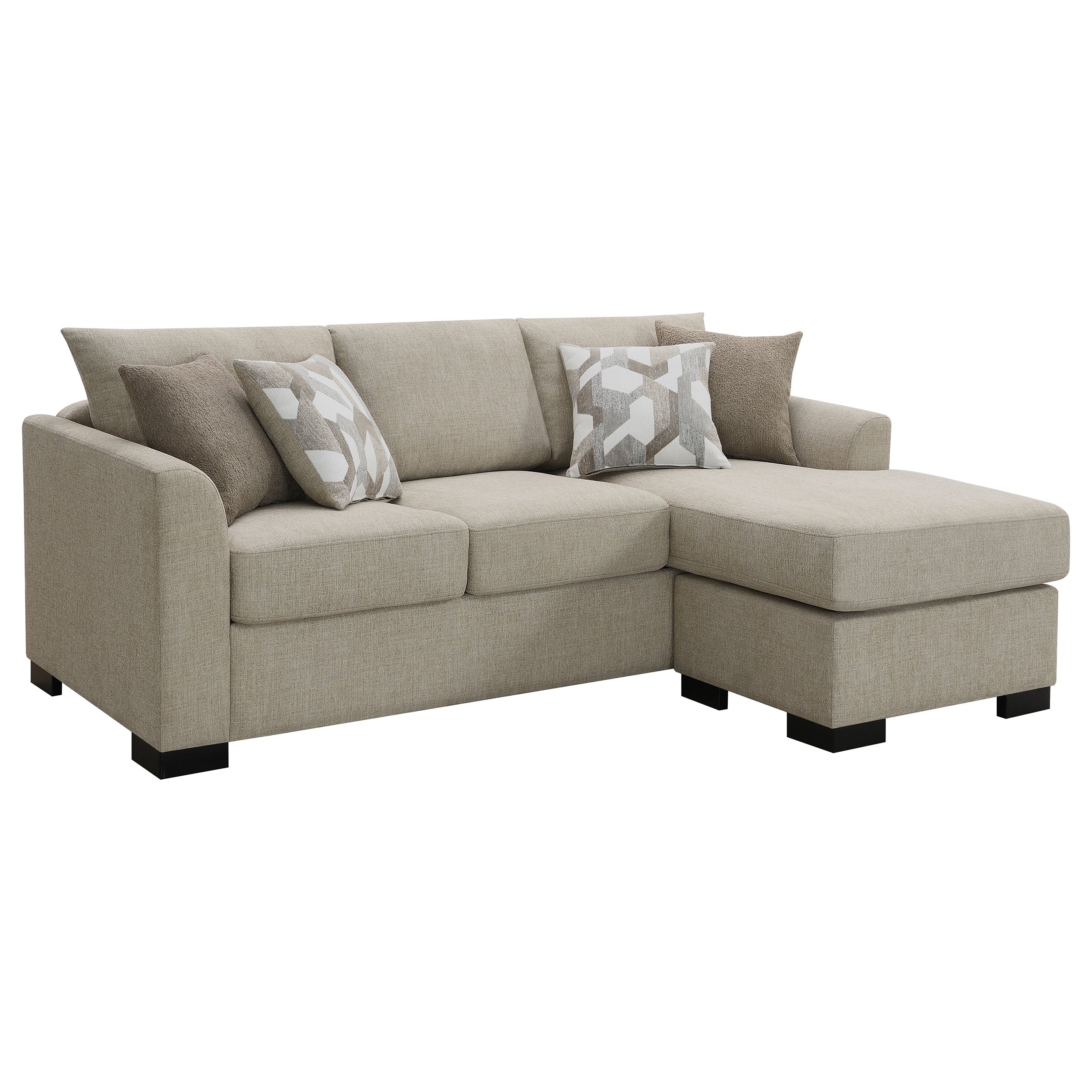 Storey Fold-Out Sleeper Sectional Sofa - Romeo & Juliet Furniture (Warren,MI)