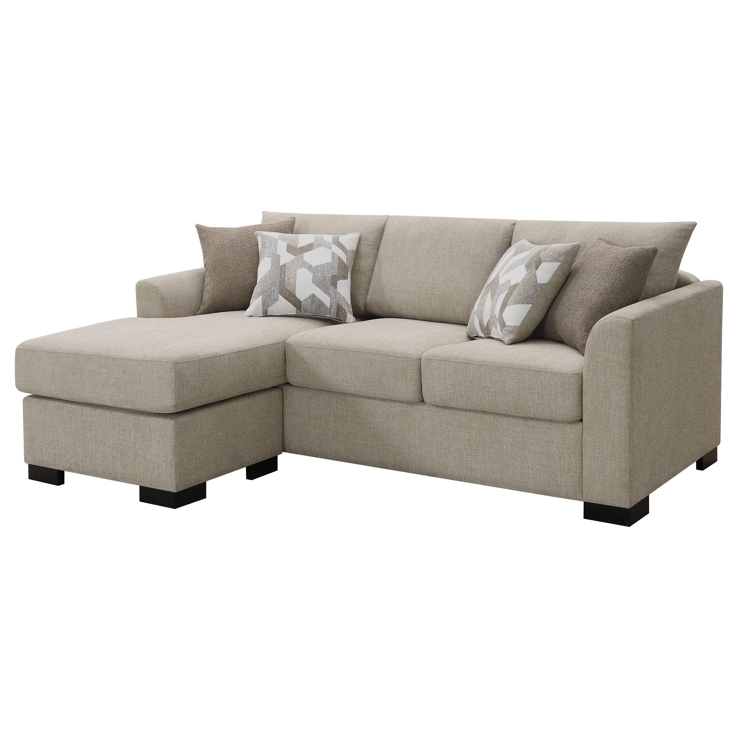 Storey Fold-Out Sleeper Sectional Sofa - Romeo & Juliet Furniture (Warren,MI)