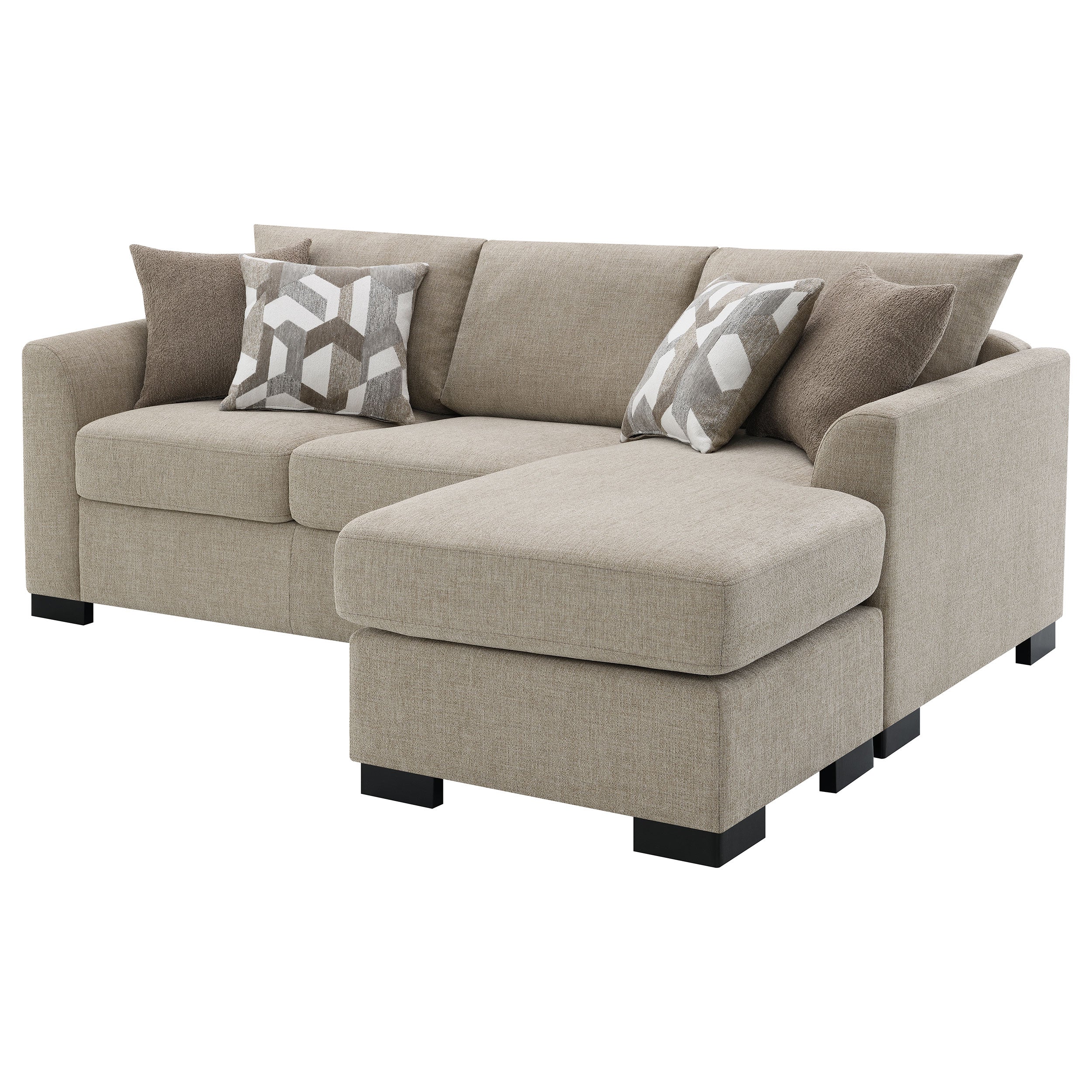 Storey Fold-Out Sleeper Sectional Sofa - Romeo & Juliet Furniture (Warren,MI)