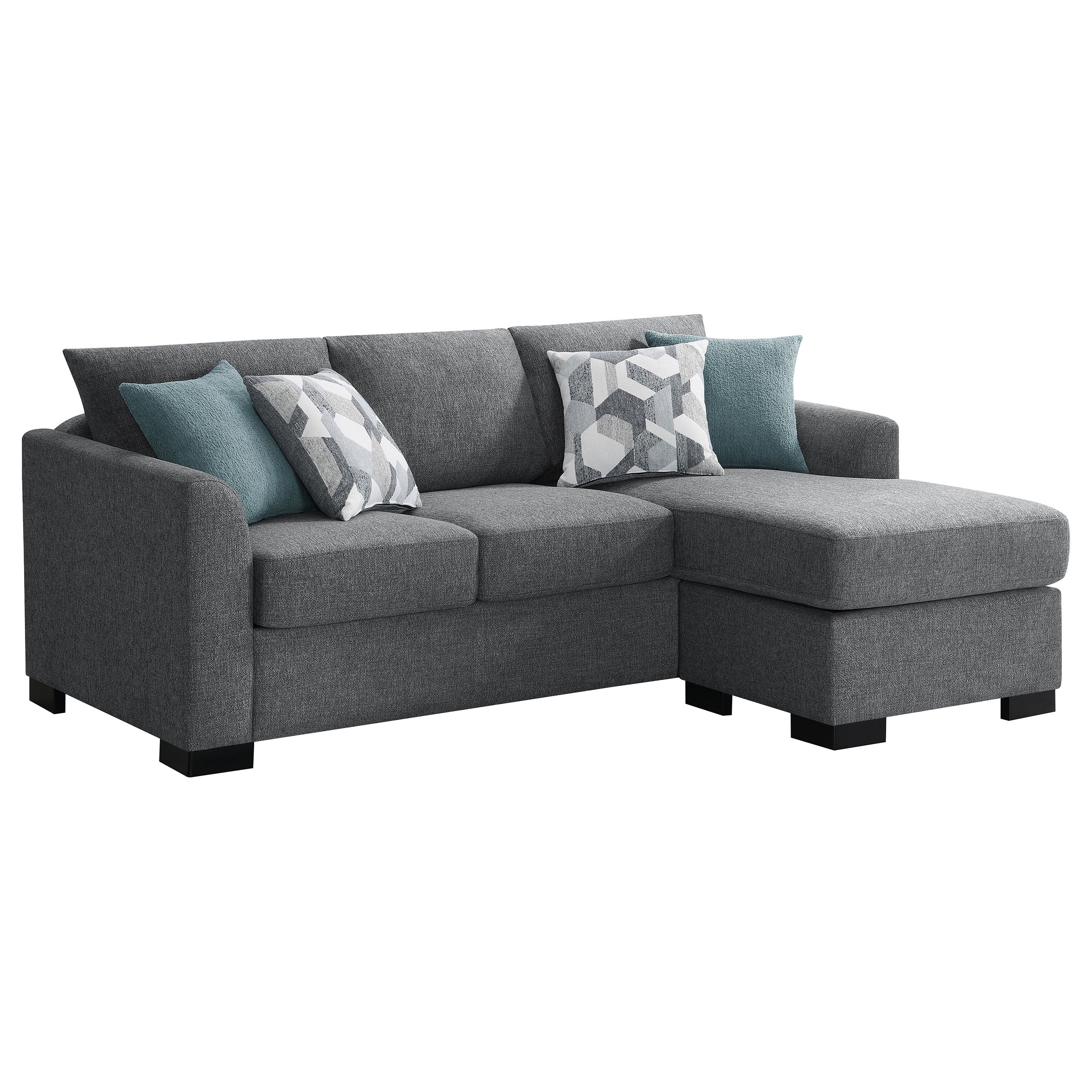 Storey Fold-Out Sleeper Sectional Sofa - Romeo & Juliet Furniture (Warren,MI)