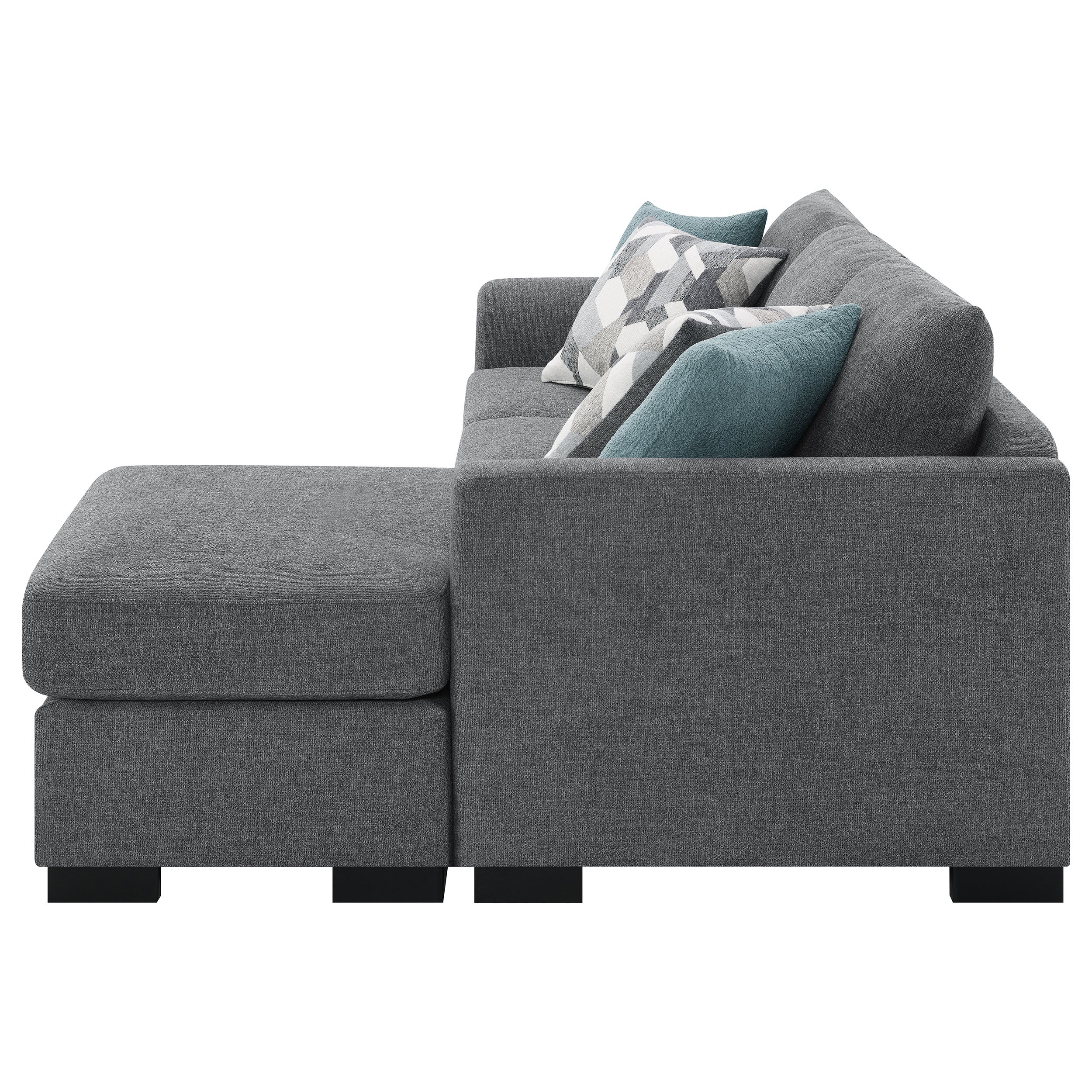 Storey Fold-Out Sleeper Sectional Sofa - Romeo & Juliet Furniture (Warren,MI)