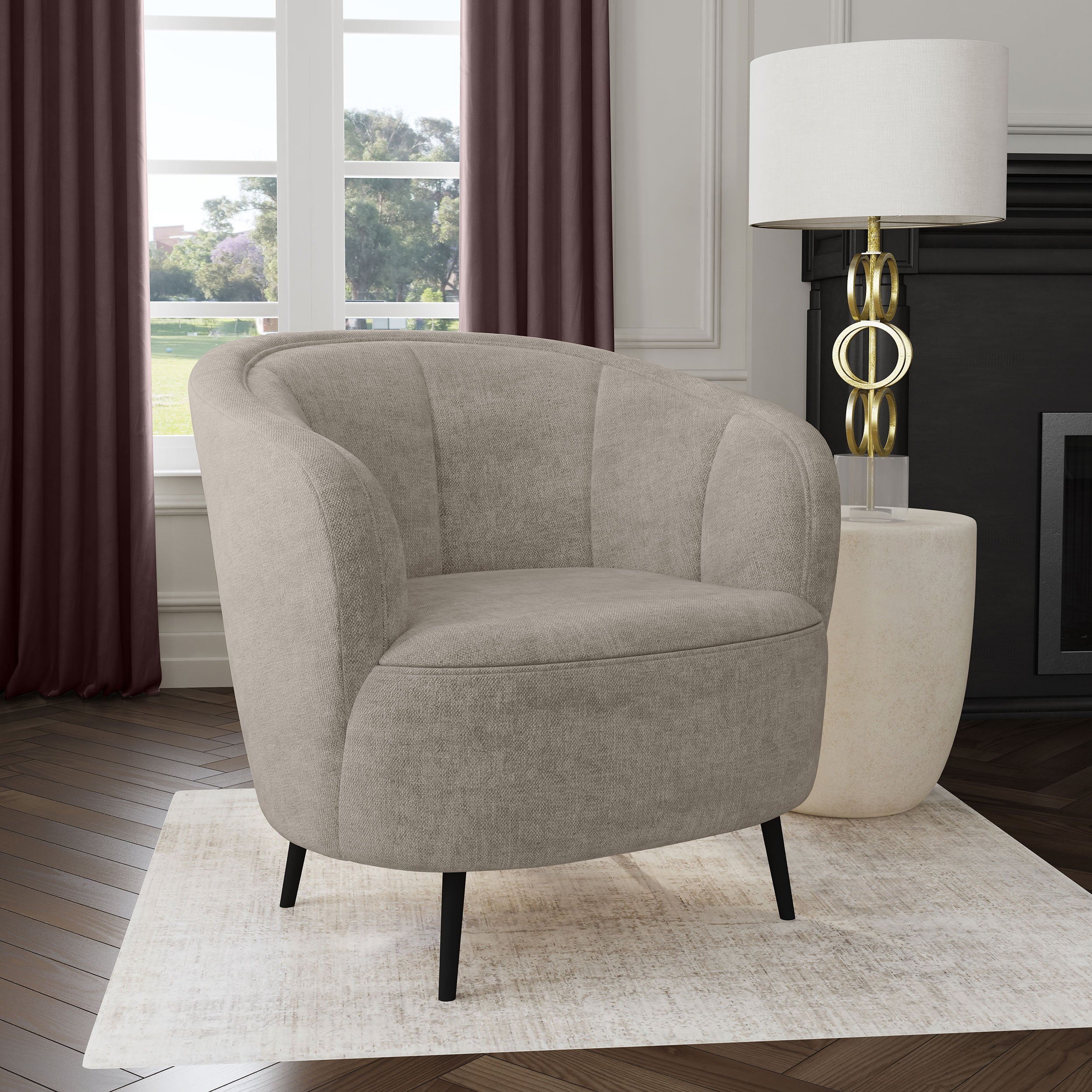Ellorie Accent Chair - Romeo & Juliet Furniture (Warren,MI)