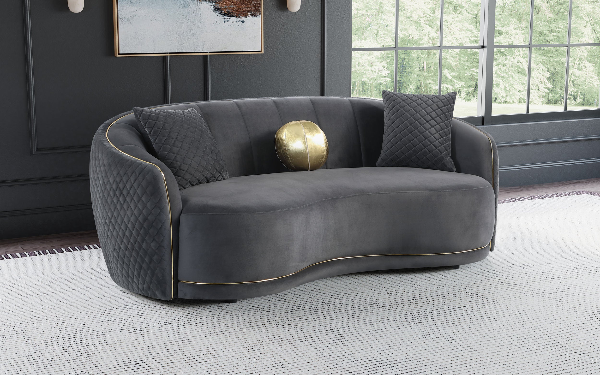 Brookside Sofa - Romeo & Juliet Furniture (Warren,MI)