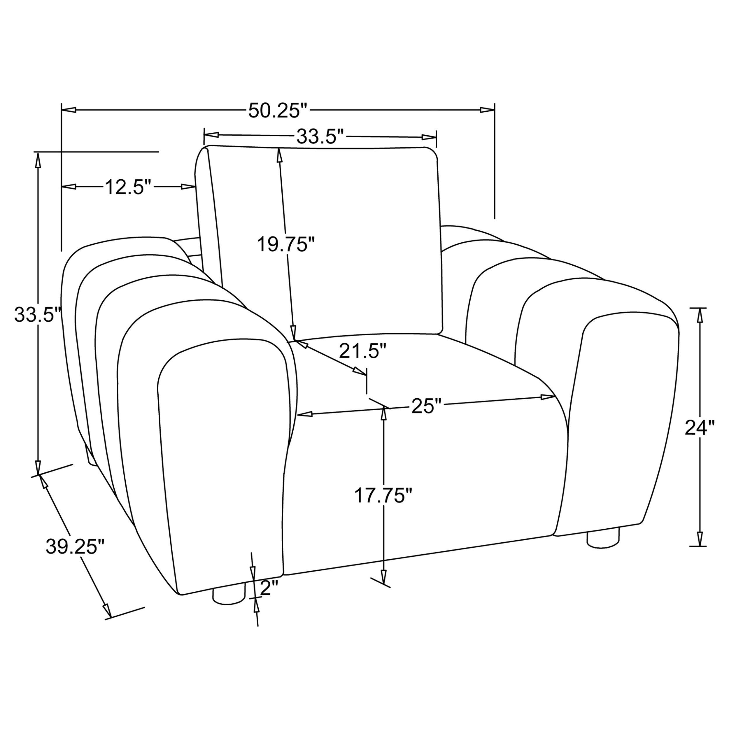 Burnett Sofa Set - Romeo & Juliet Furniture (Warren,MI)