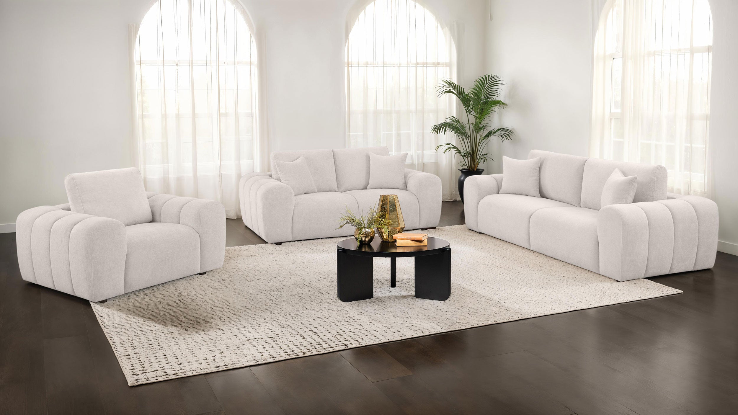 Burnett Sofa Set - Romeo & Juliet Furniture (Warren,MI)