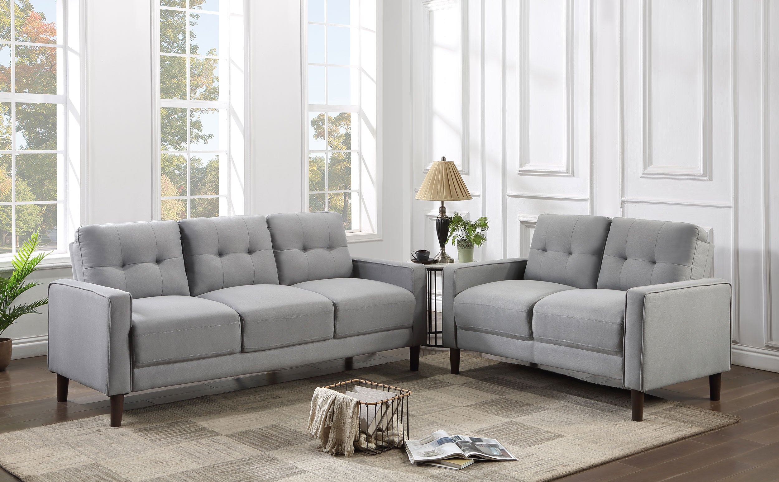 Bowen Sofa Set - Romeo & Juliet Furniture (Warren,MI)