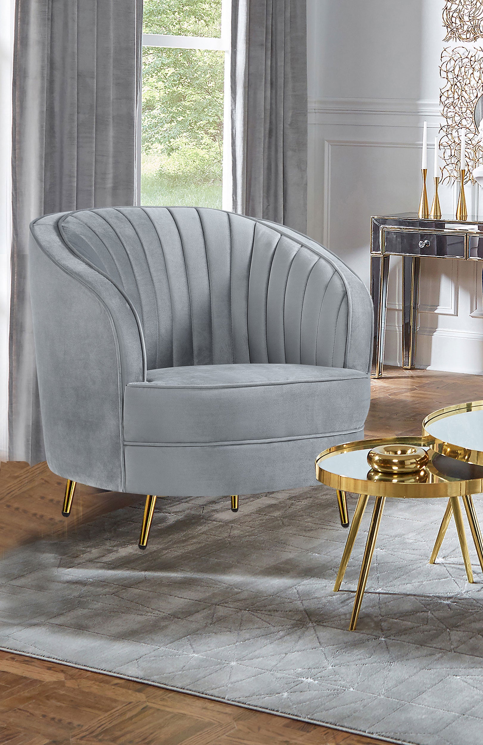 Sophia Accent Chair - Romeo & Juliet Furniture (Warren,MI)