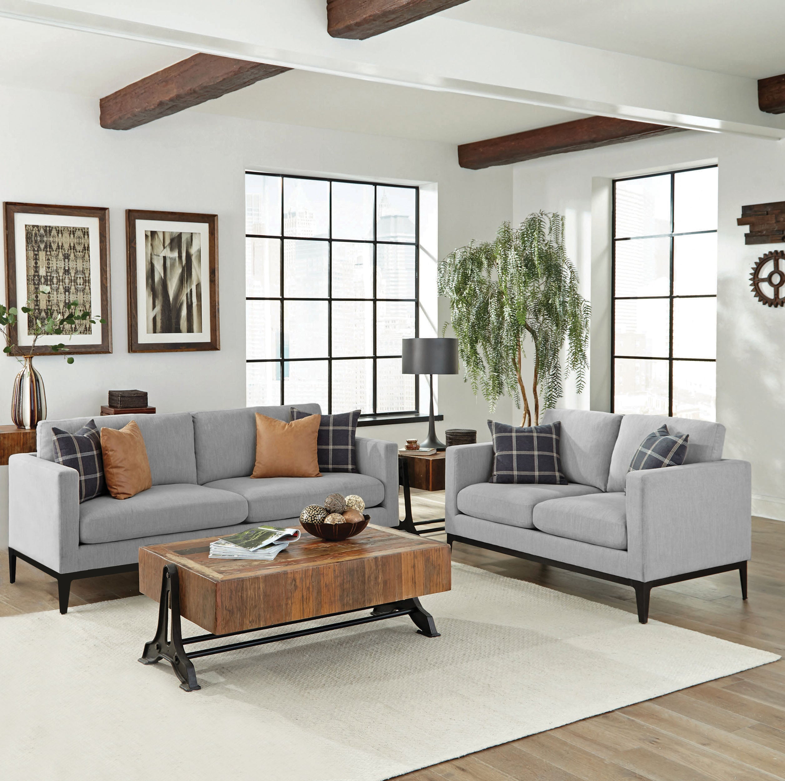 Apperson Sofa Set - Romeo & Juliet Furniture (Warren,MI)