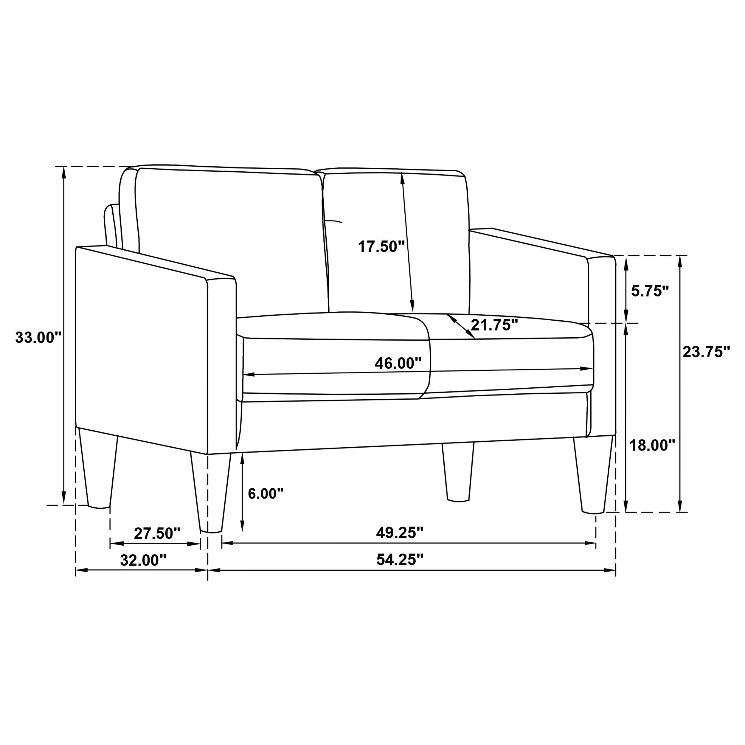 Ruth Sofa Set - Romeo & Juliet Furniture (Warren,MI)