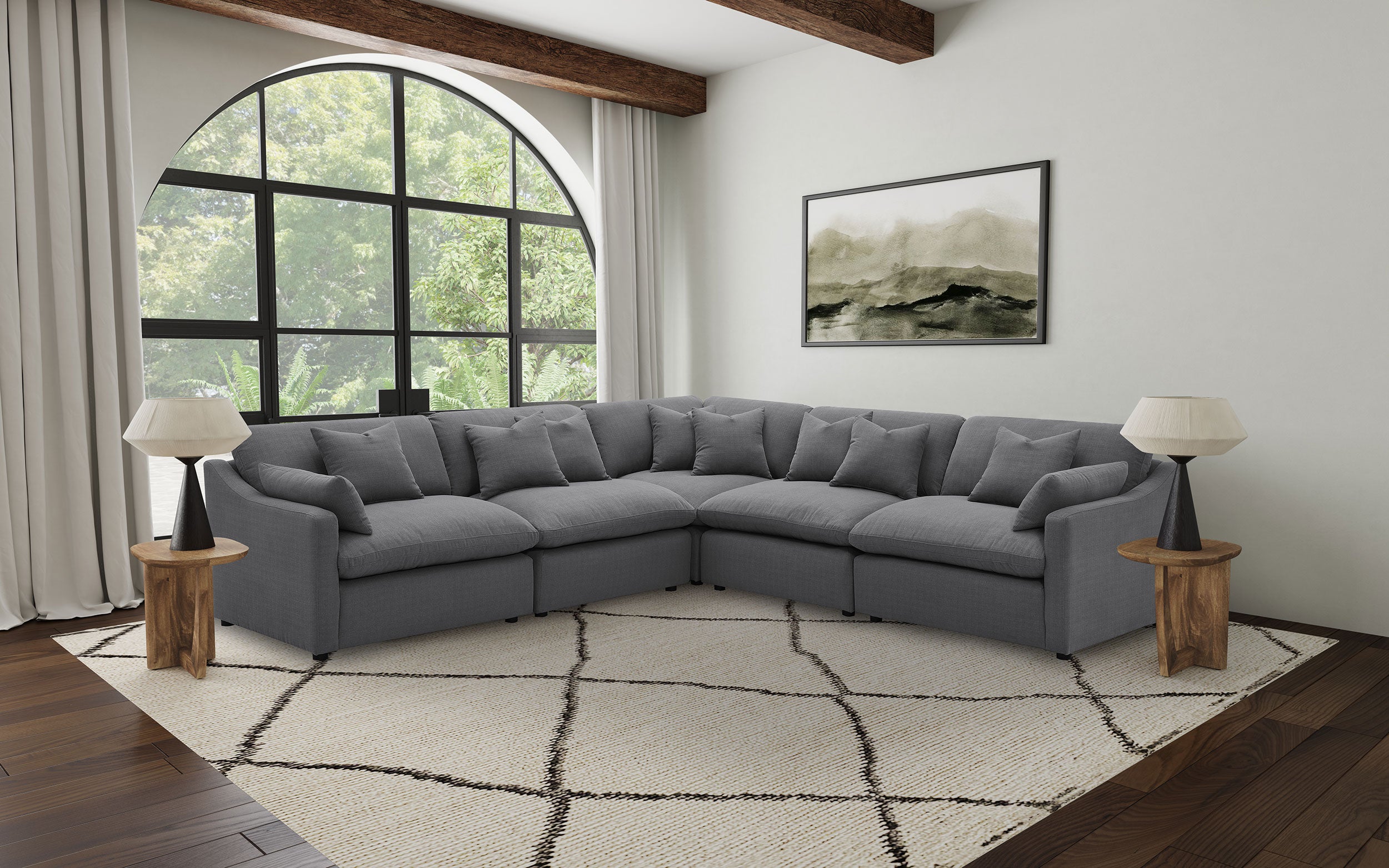 Hobson Armless Chair