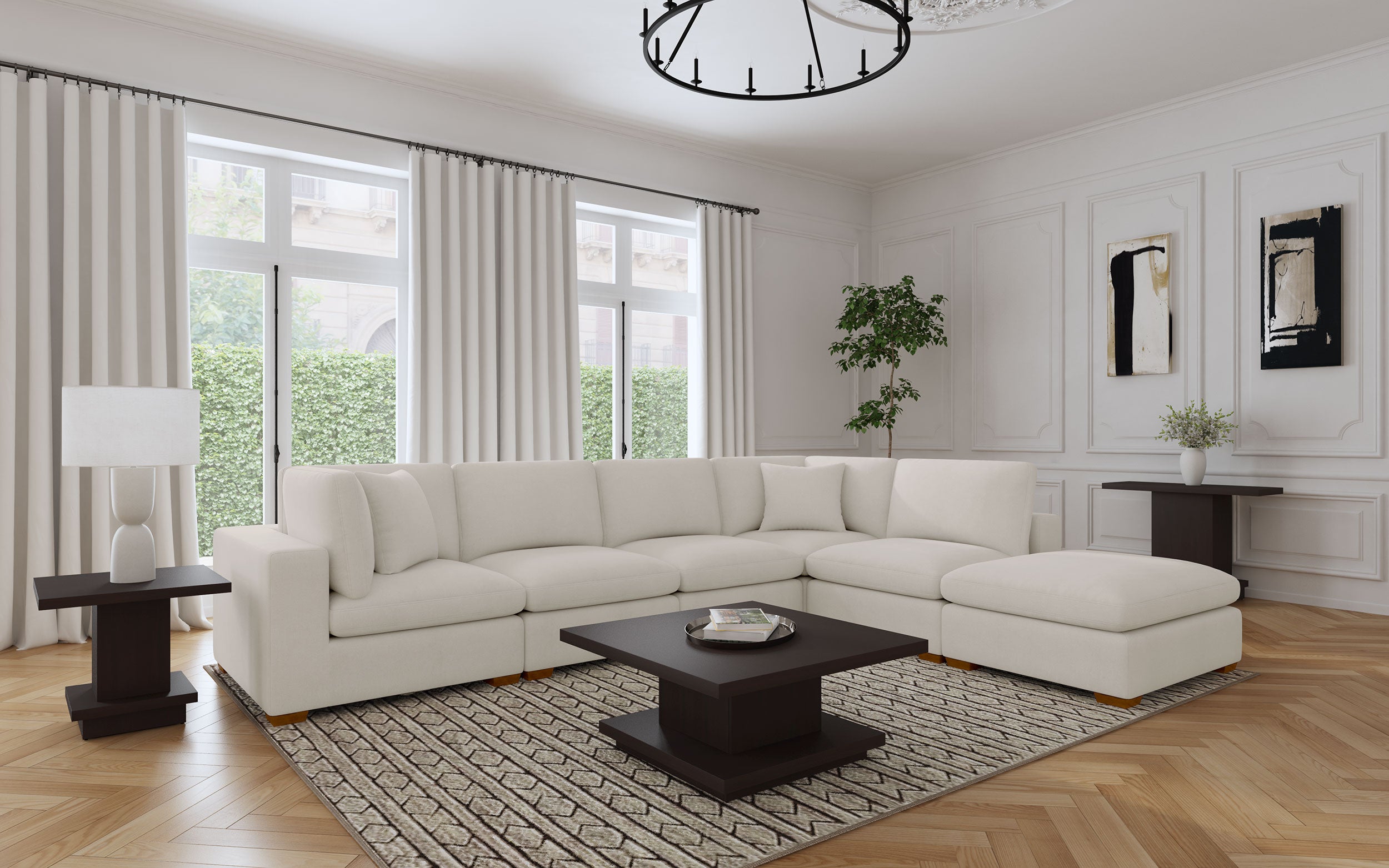 Lakeview Modular Sectional Sofa - Romeo & Juliet Furniture (Warren,MI)