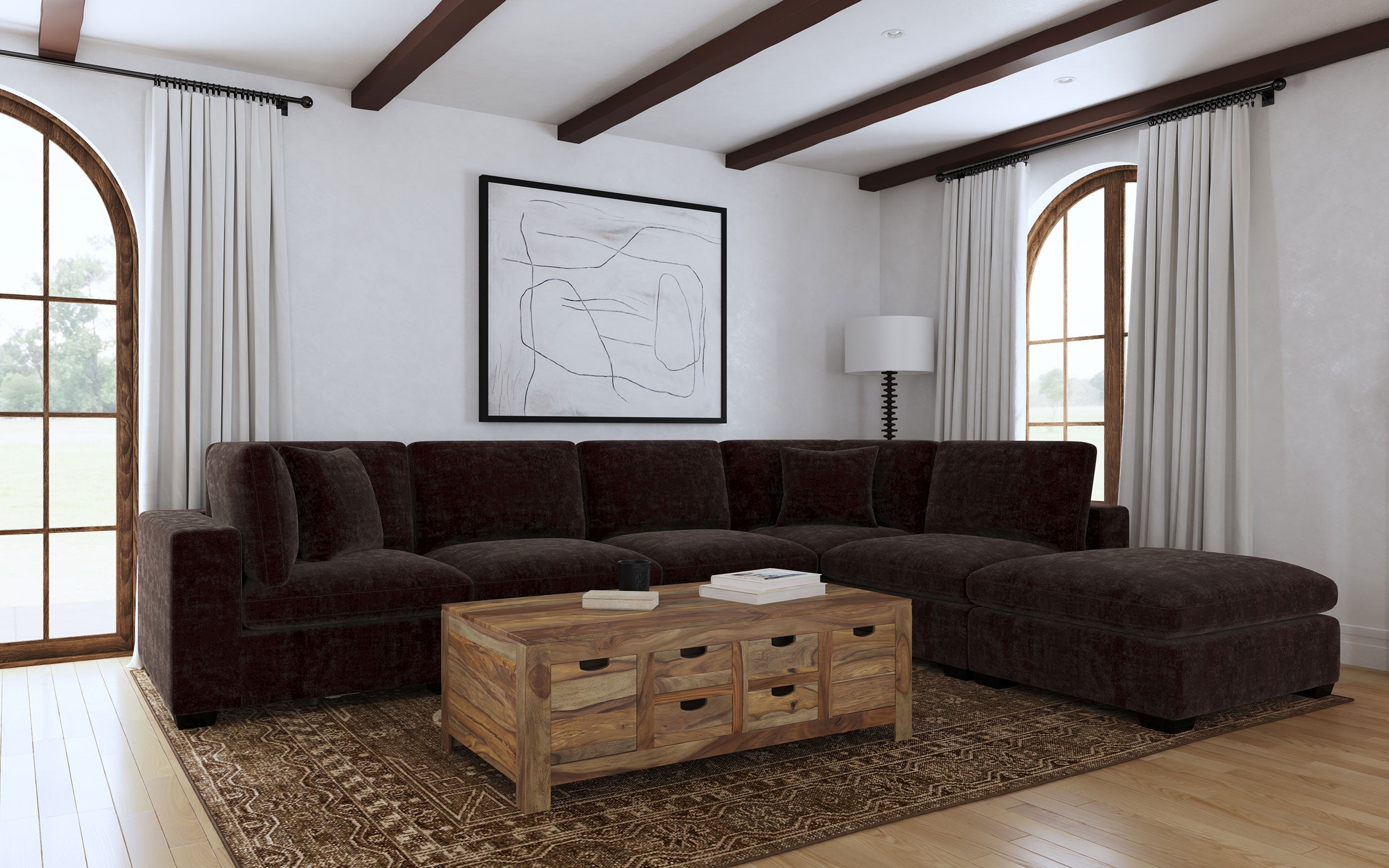 Lakeview Modular Sectional Sofa - Romeo & Juliet Furniture (Warren,MI)