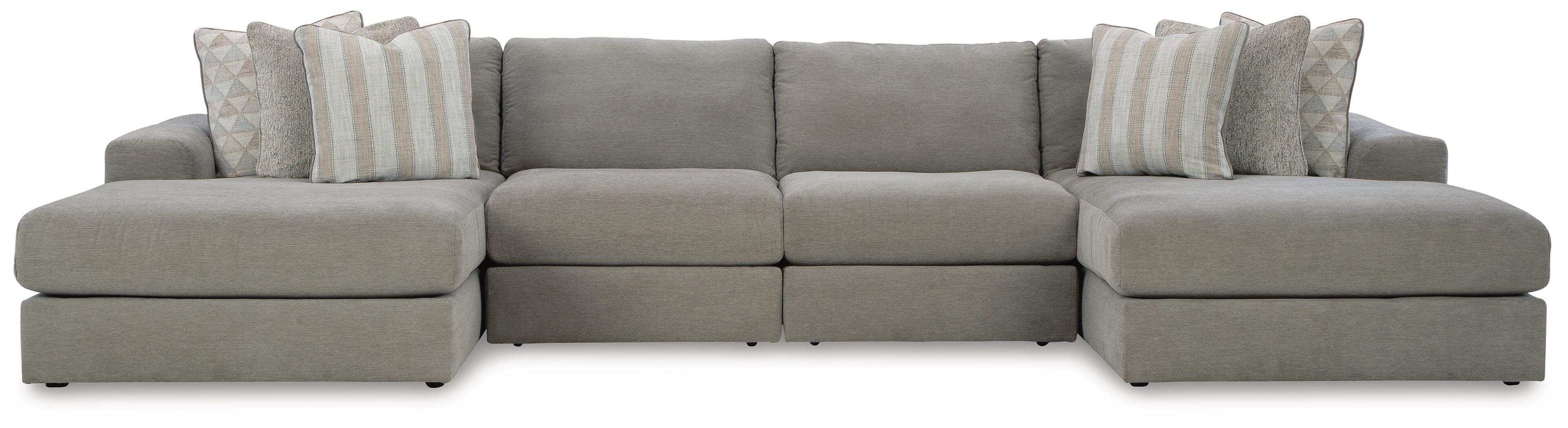 Avaliyah Double Chaise Sectional - Romeo & Juliet Furniture (Warren,MI)