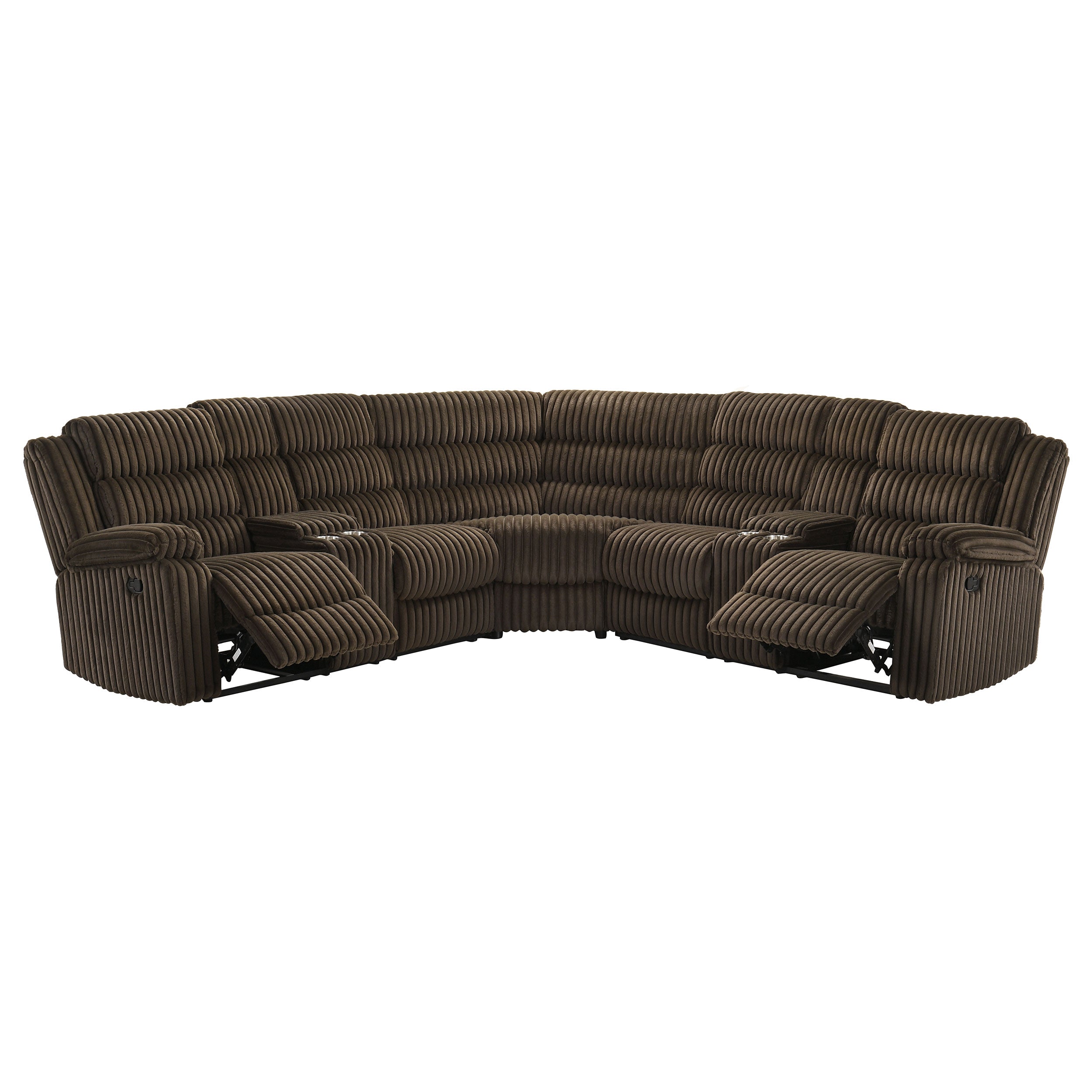 Atkinson Reclining Sectional Sofa - Romeo & Juliet Furniture (Warren,MI)