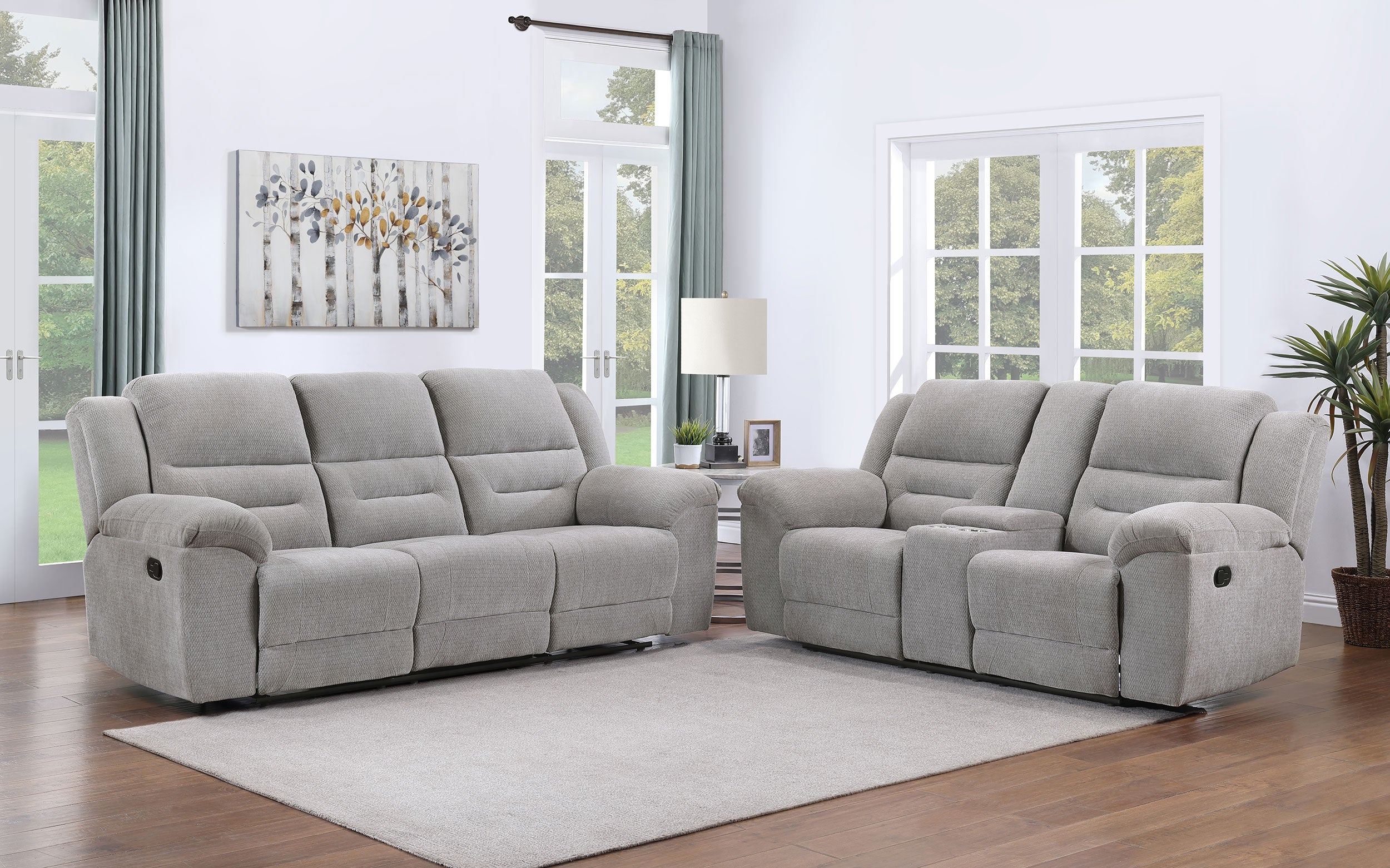 Gilson Reclining Sofa Set - Romeo & Juliet Furniture (Warren,MI)