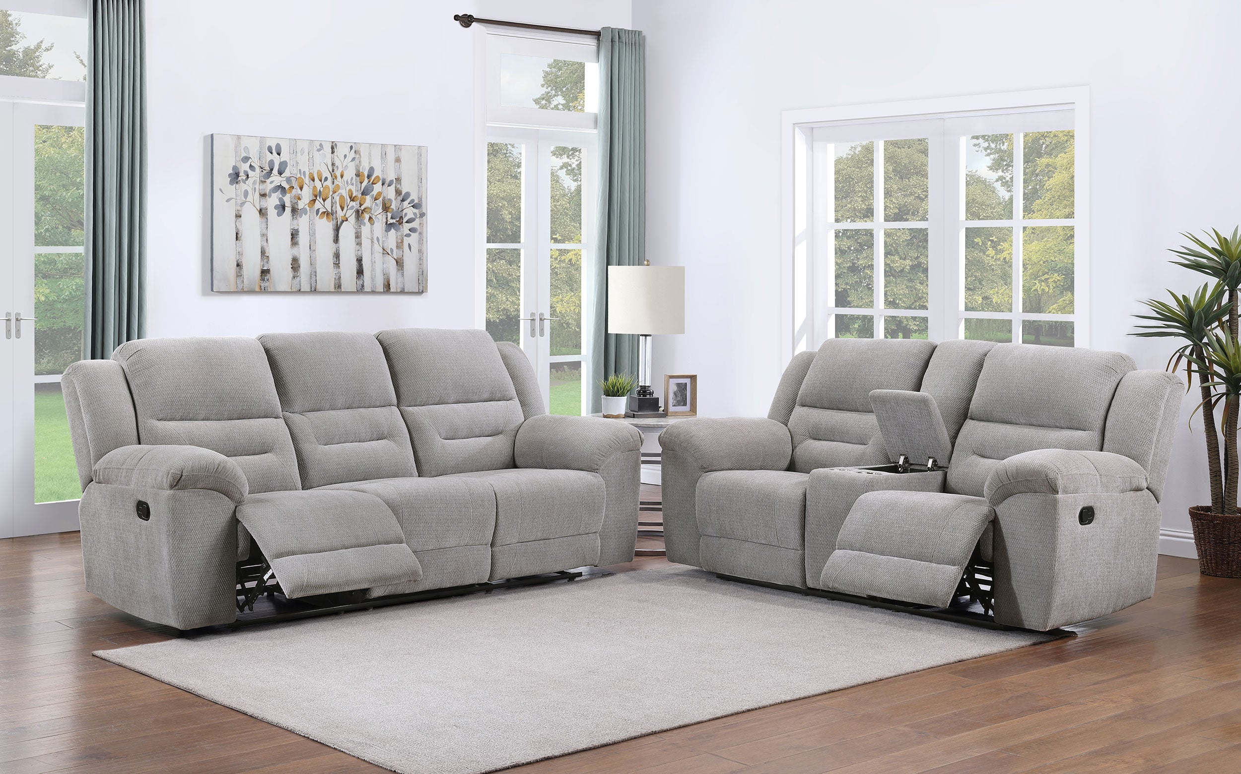 Gilson Reclining Sofa Set - Romeo & Juliet Furniture (Warren,MI)