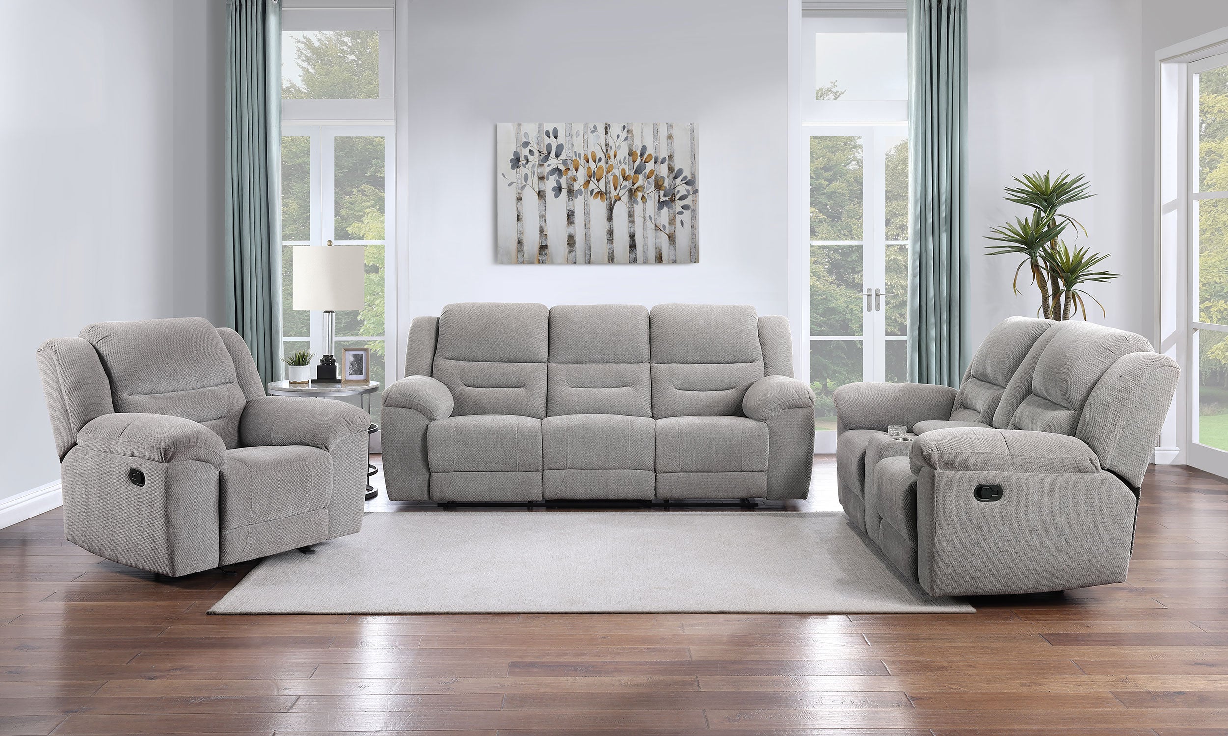 Gilson Reclining Sofa Set - Romeo & Juliet Furniture (Warren,MI)