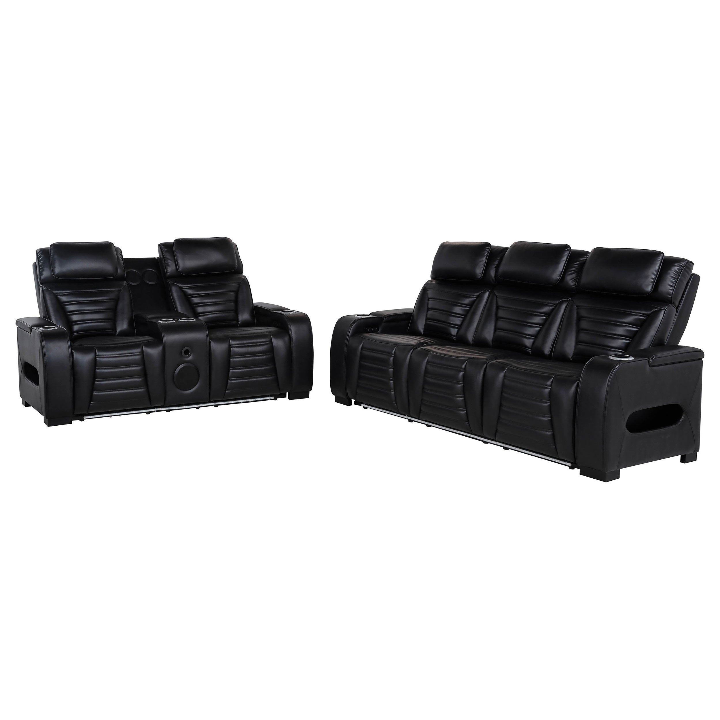 Zuma Dual Power Reclining Sofa Set - Romeo & Juliet Furniture (Warren,MI)