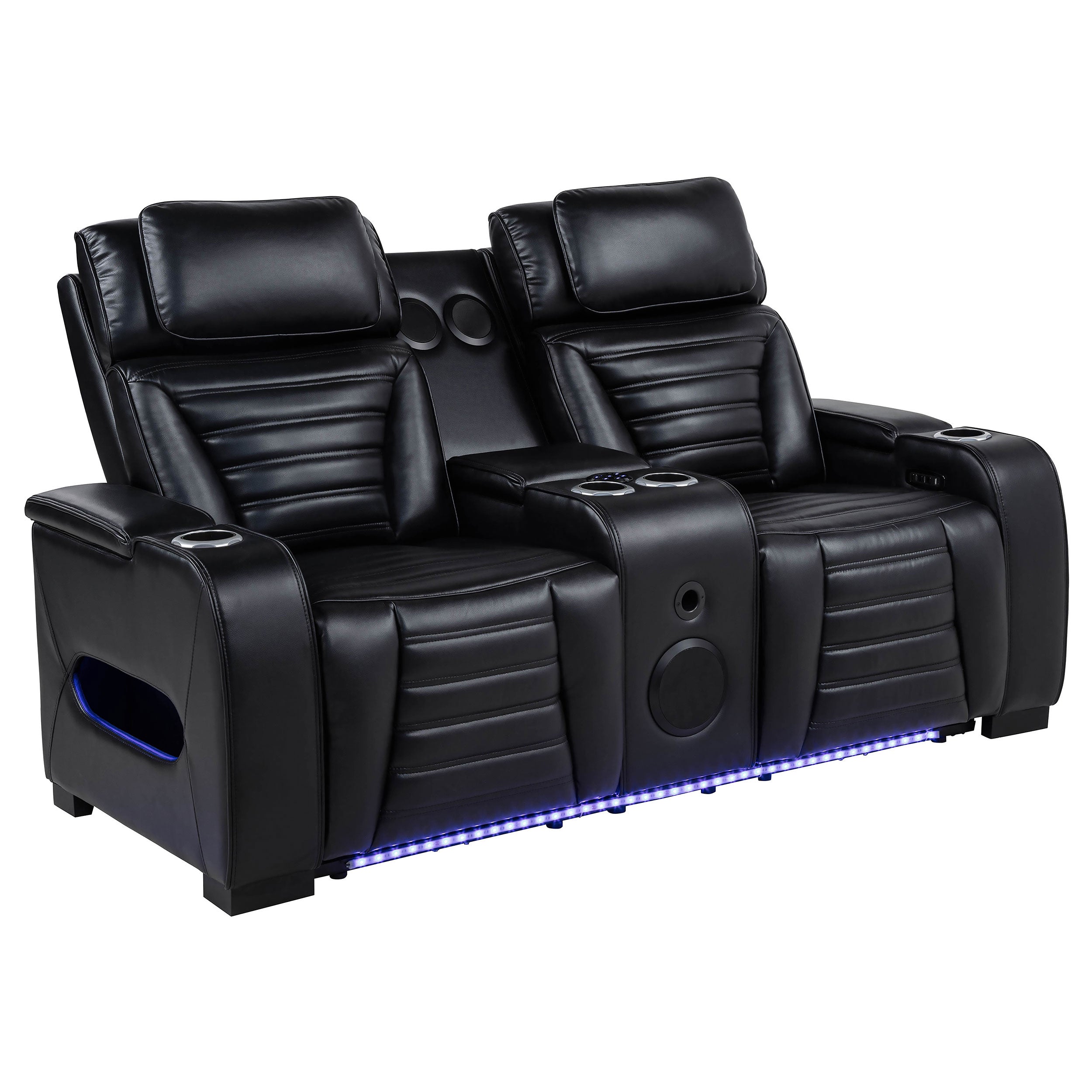 Zuma Dual Power Reclining Loveseat - Romeo & Juliet Furniture (Warren,MI)