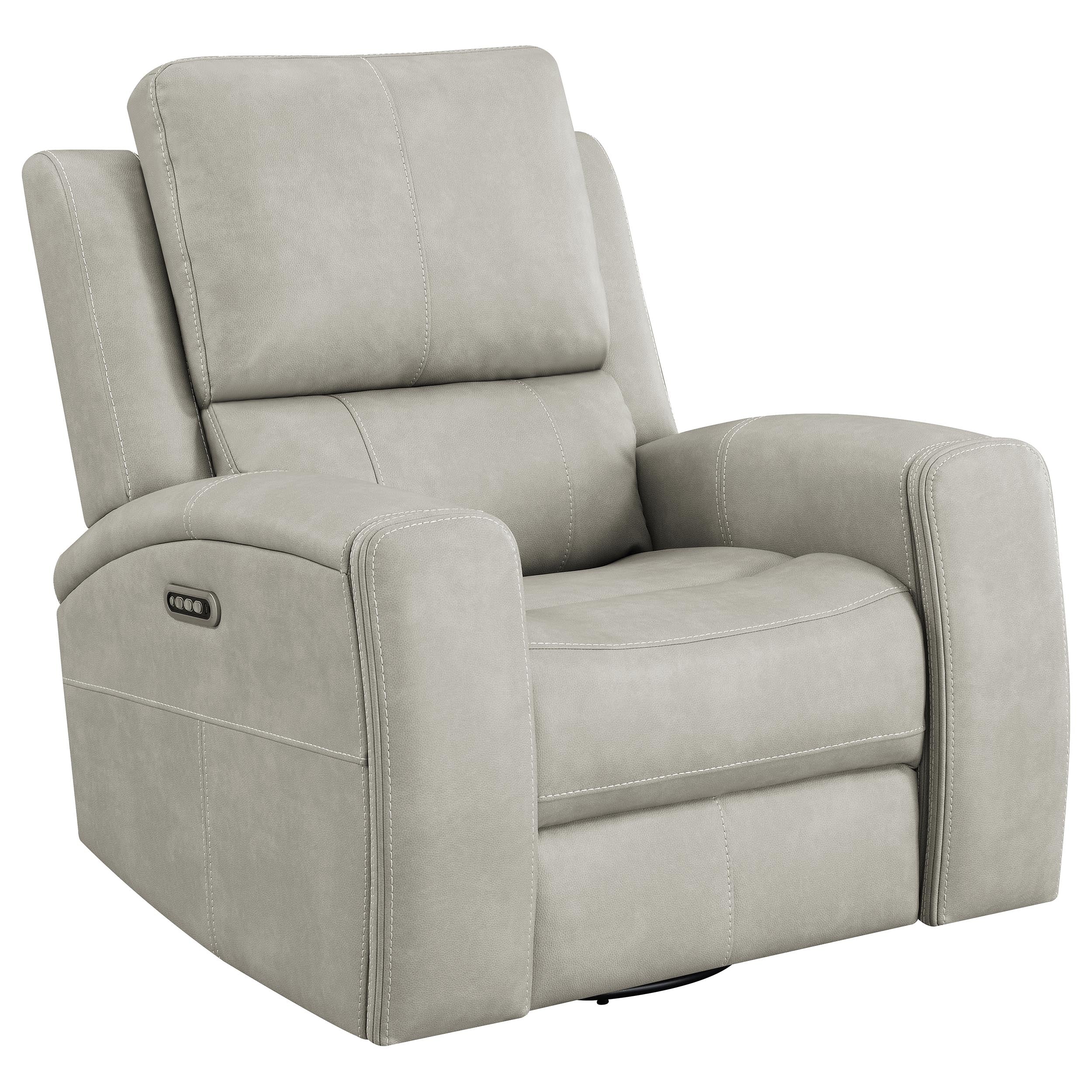 Brickston Triple Power Reclining Sofa Set - Romeo & Juliet Furniture (Warren,MI)