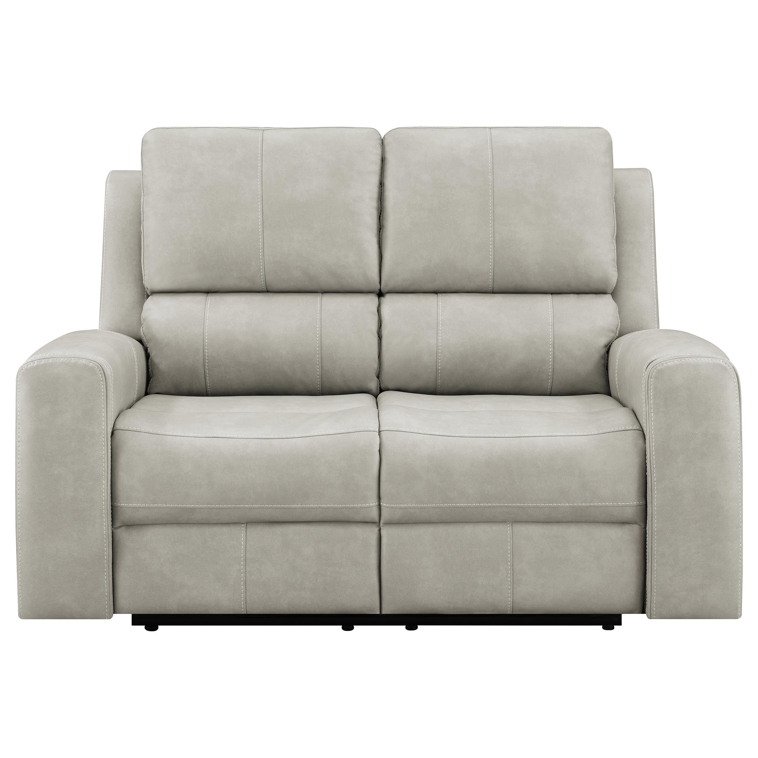 Brickston Triple Power Reclining Loveseat - Romeo & Juliet Furniture (Warren,MI)