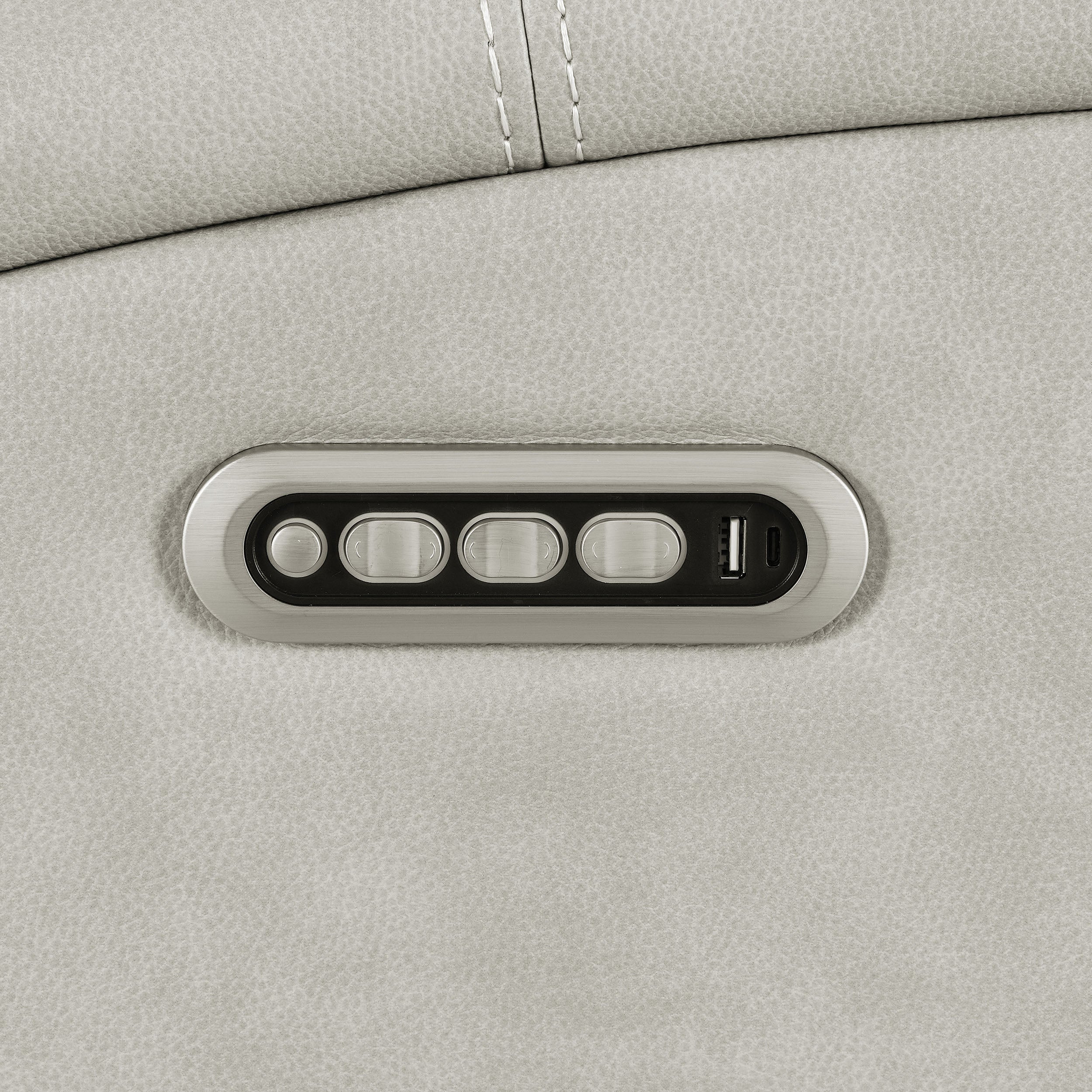 Brickston Triple Power Reclining Loveseat - Romeo & Juliet Furniture (Warren,MI)