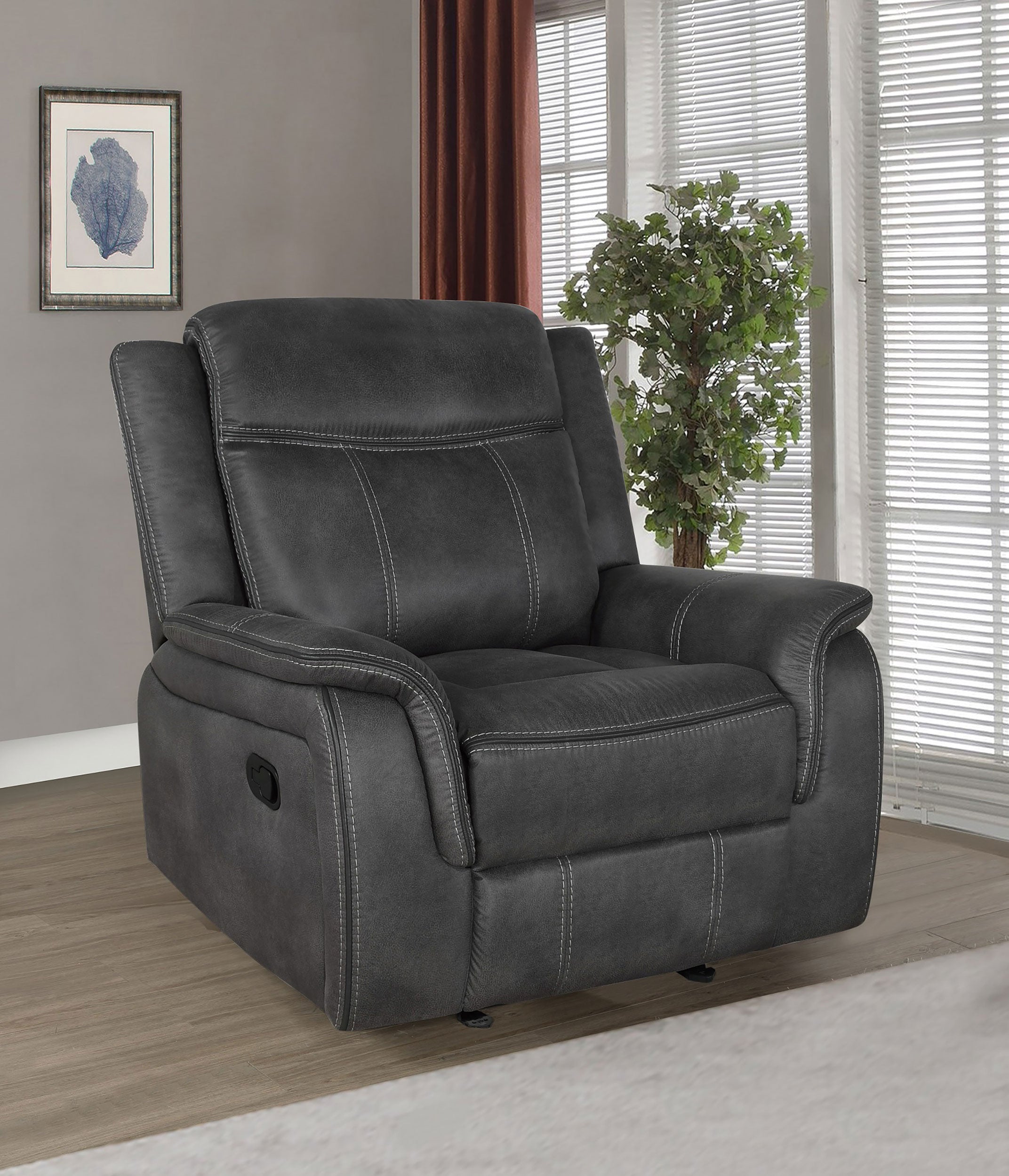 Lawrence Glider Recliner - Romeo & Juliet Furniture (Warren,MI)