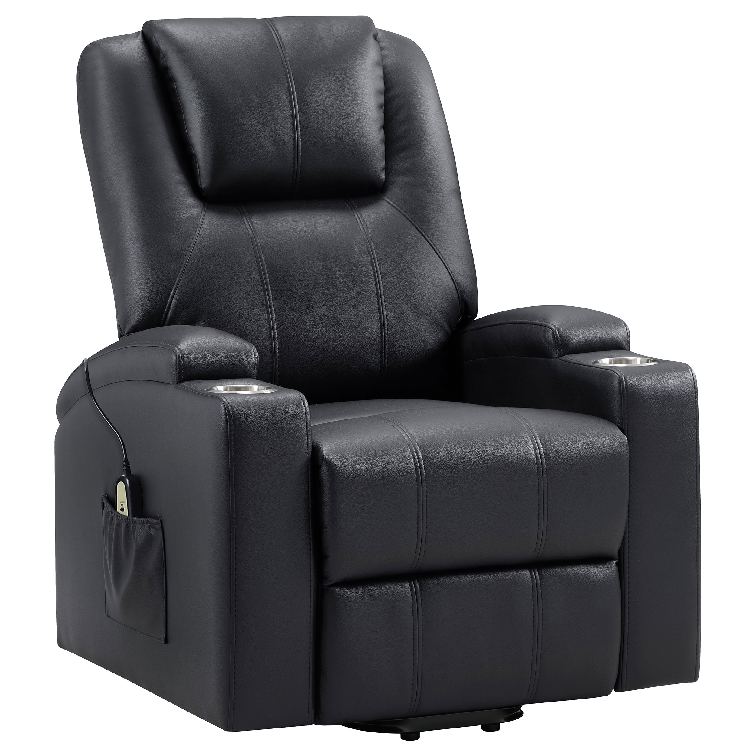 Armstrong Power Lift Massage Recliner - Romeo & Juliet Furniture (Warren,MI)