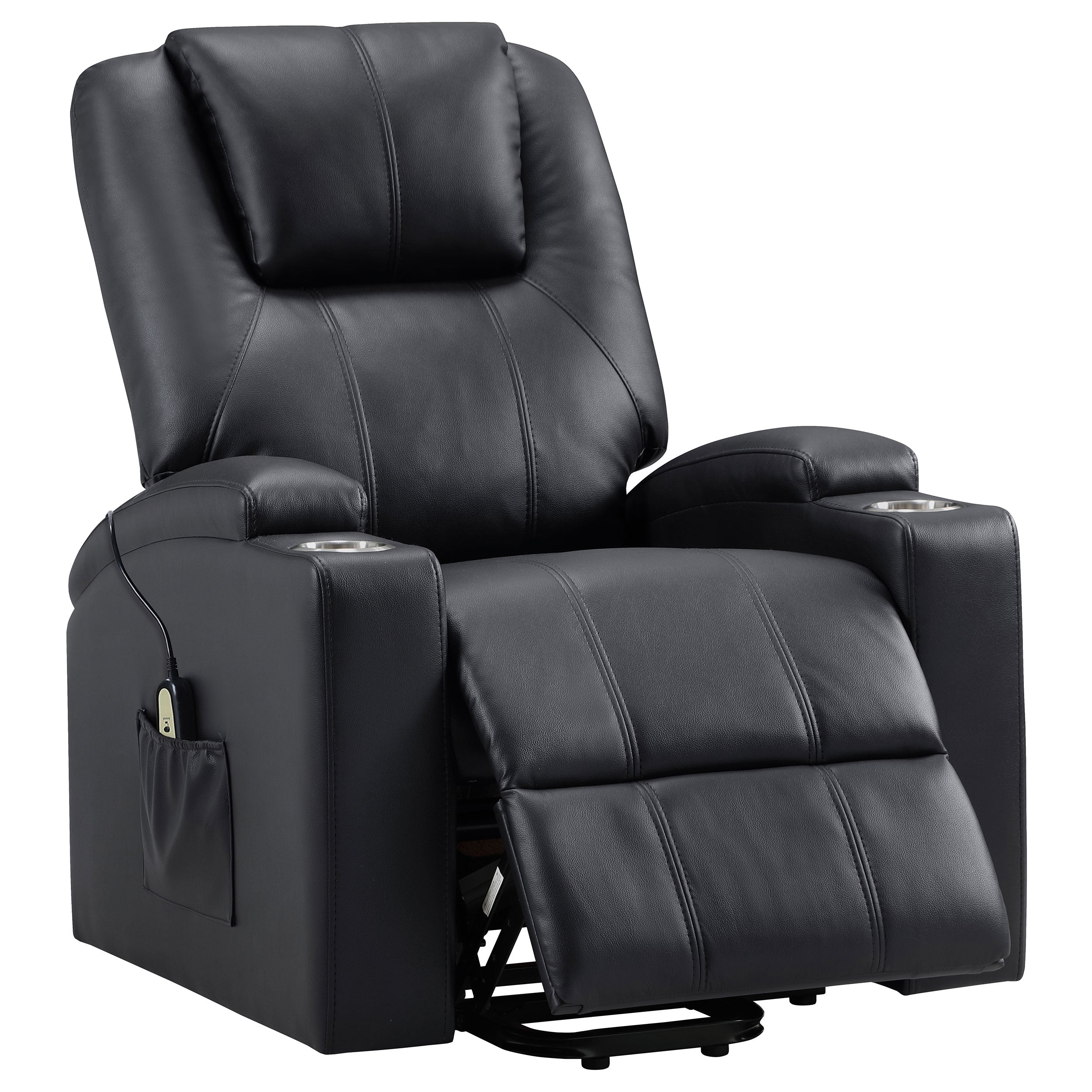 Armstrong Power Lift Massage Recliner - Romeo & Juliet Furniture (Warren,MI)