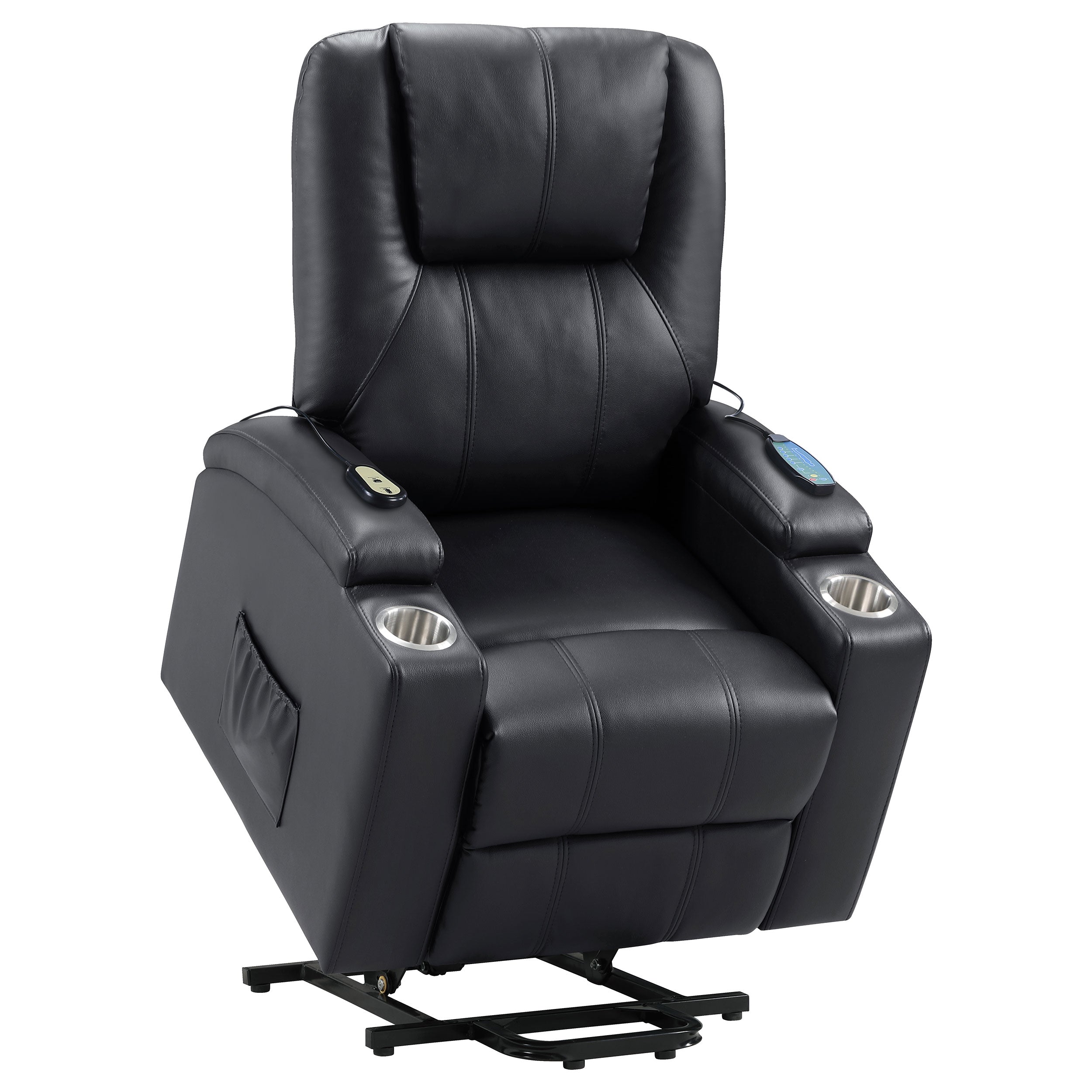 Armstrong Power Lift Massage Recliner - Romeo & Juliet Furniture (Warren,MI)