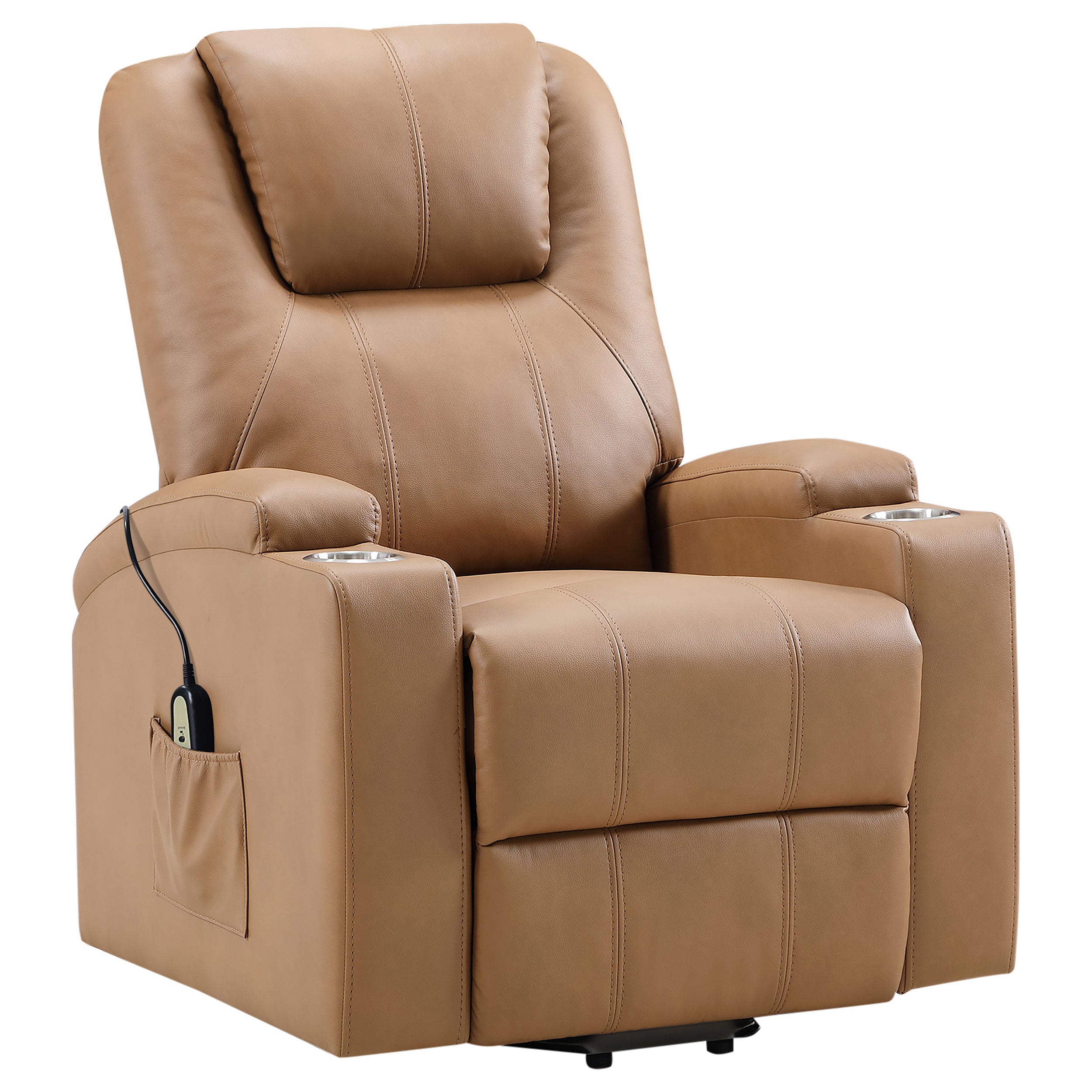 Armstrong Power Lift Massage Recliner - Romeo & Juliet Furniture (Warren,MI)
