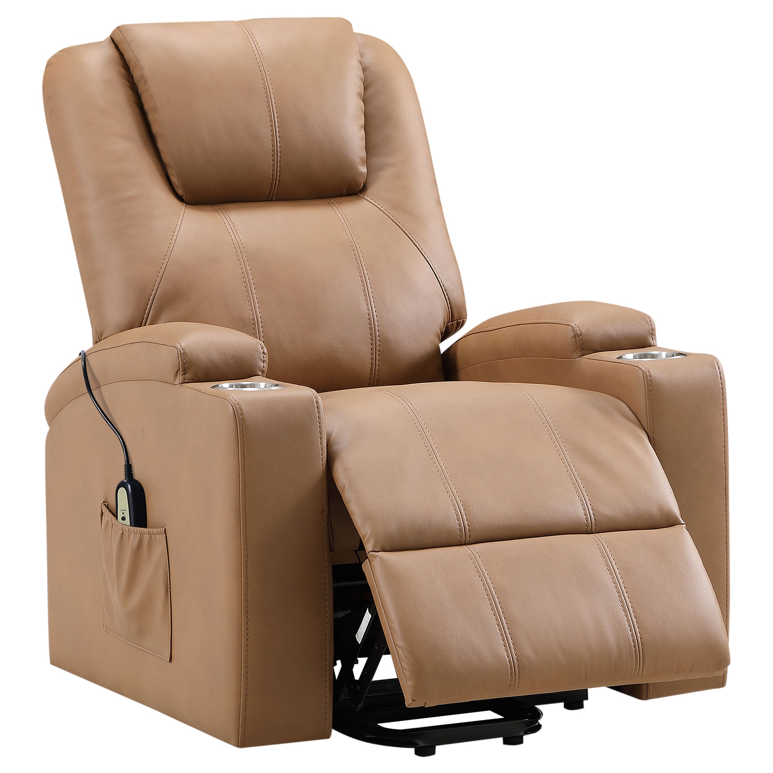 Armstrong Power Lift Massage Recliner - Romeo & Juliet Furniture (Warren,MI)