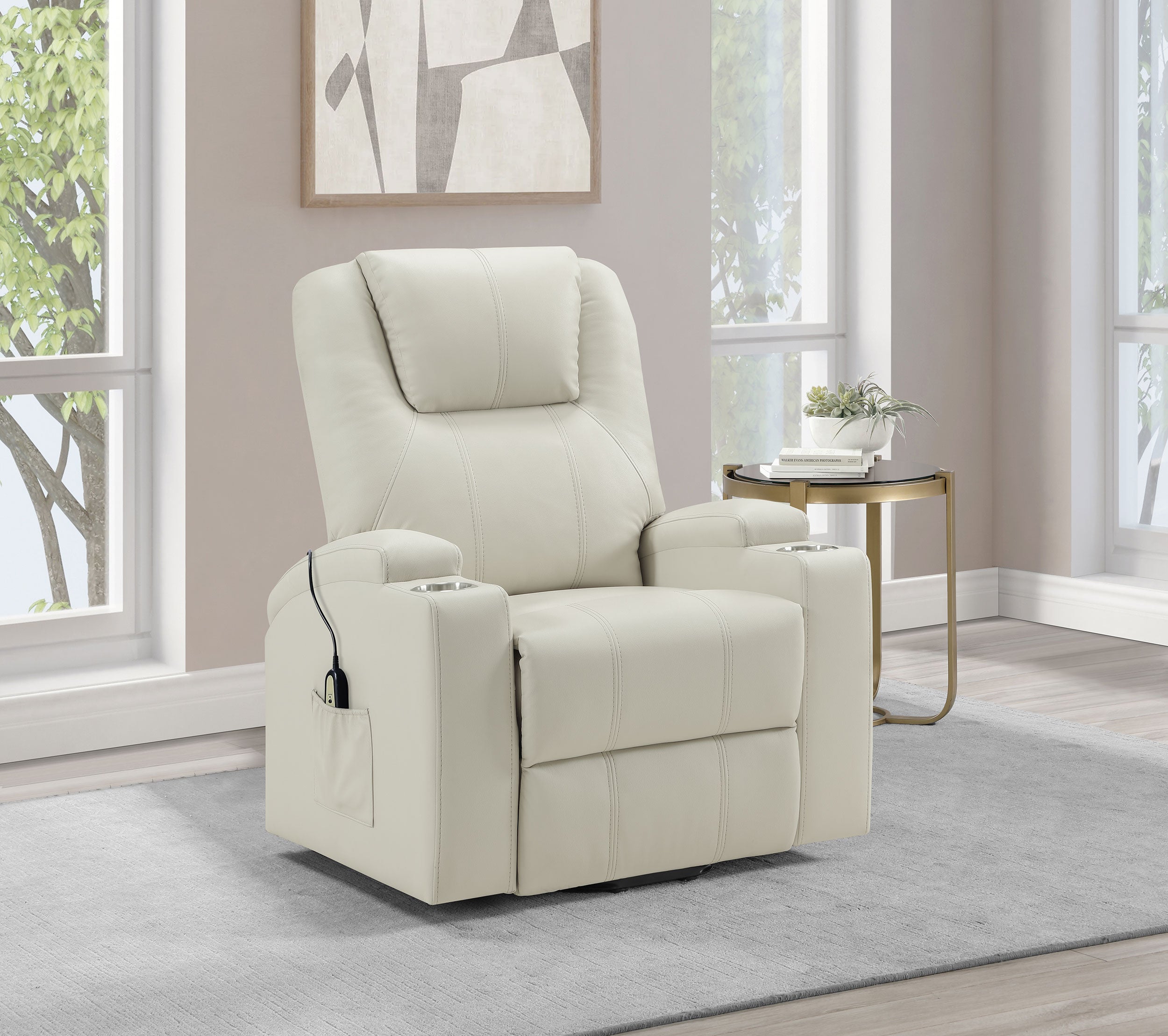 Armstrong Power Lift Massage Chair - Romeo & Juliet Furniture (Warren,MI)