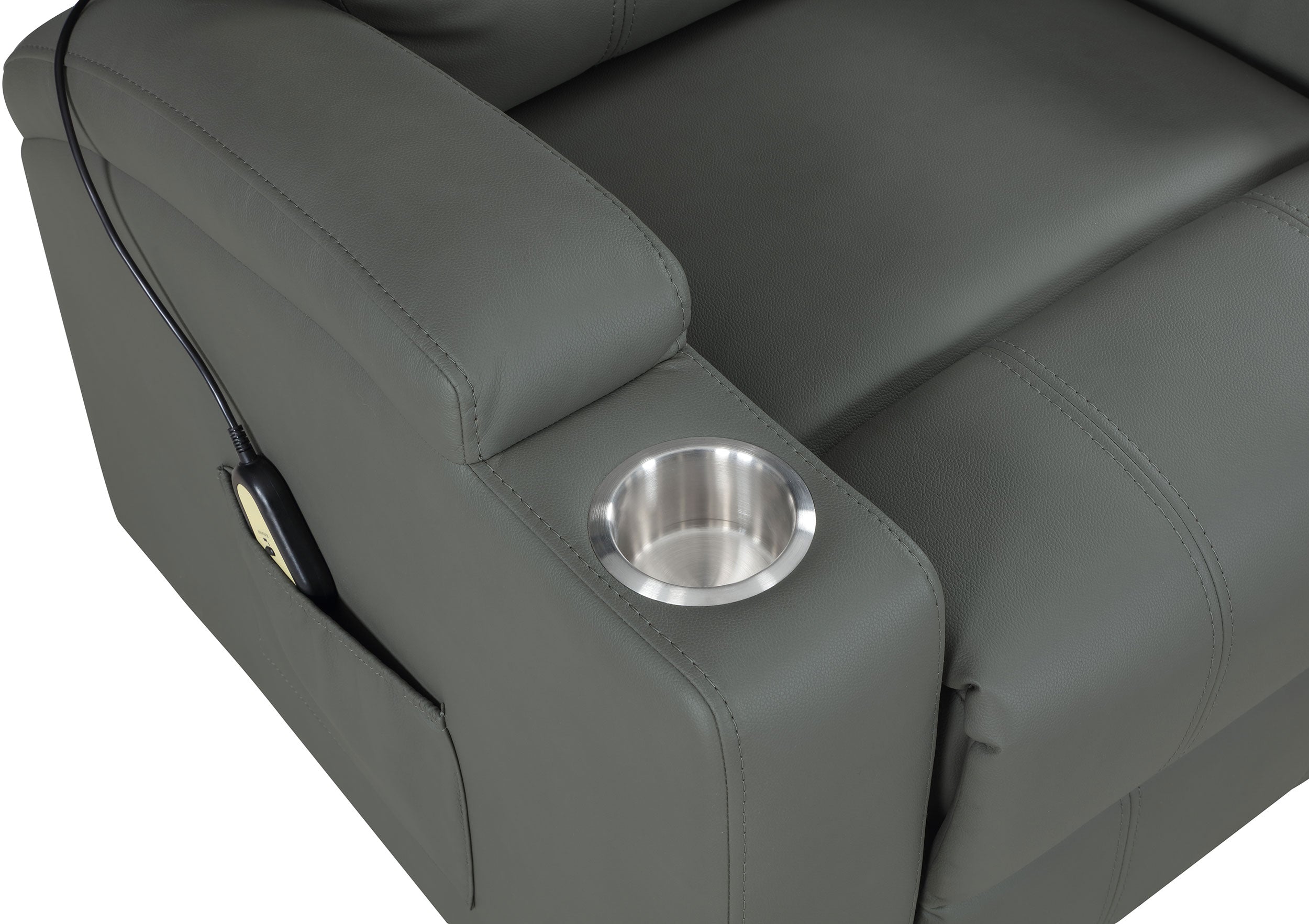 Armstrong Power Lift Massage Recliner - Romeo & Juliet Furniture (Warren,MI)