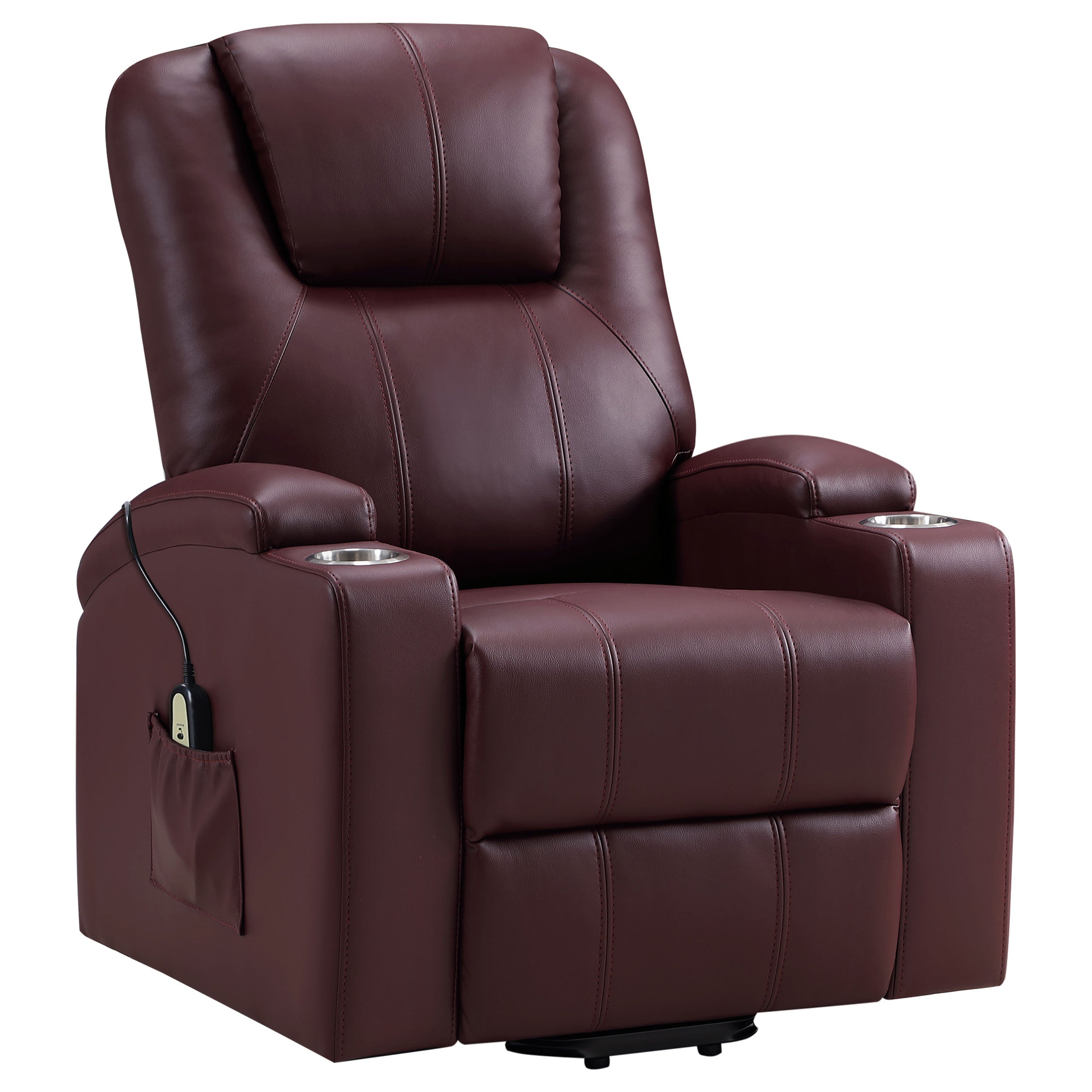 Armstrong Power Lift Massage Recliner - Romeo & Juliet Furniture (Warren,MI)
