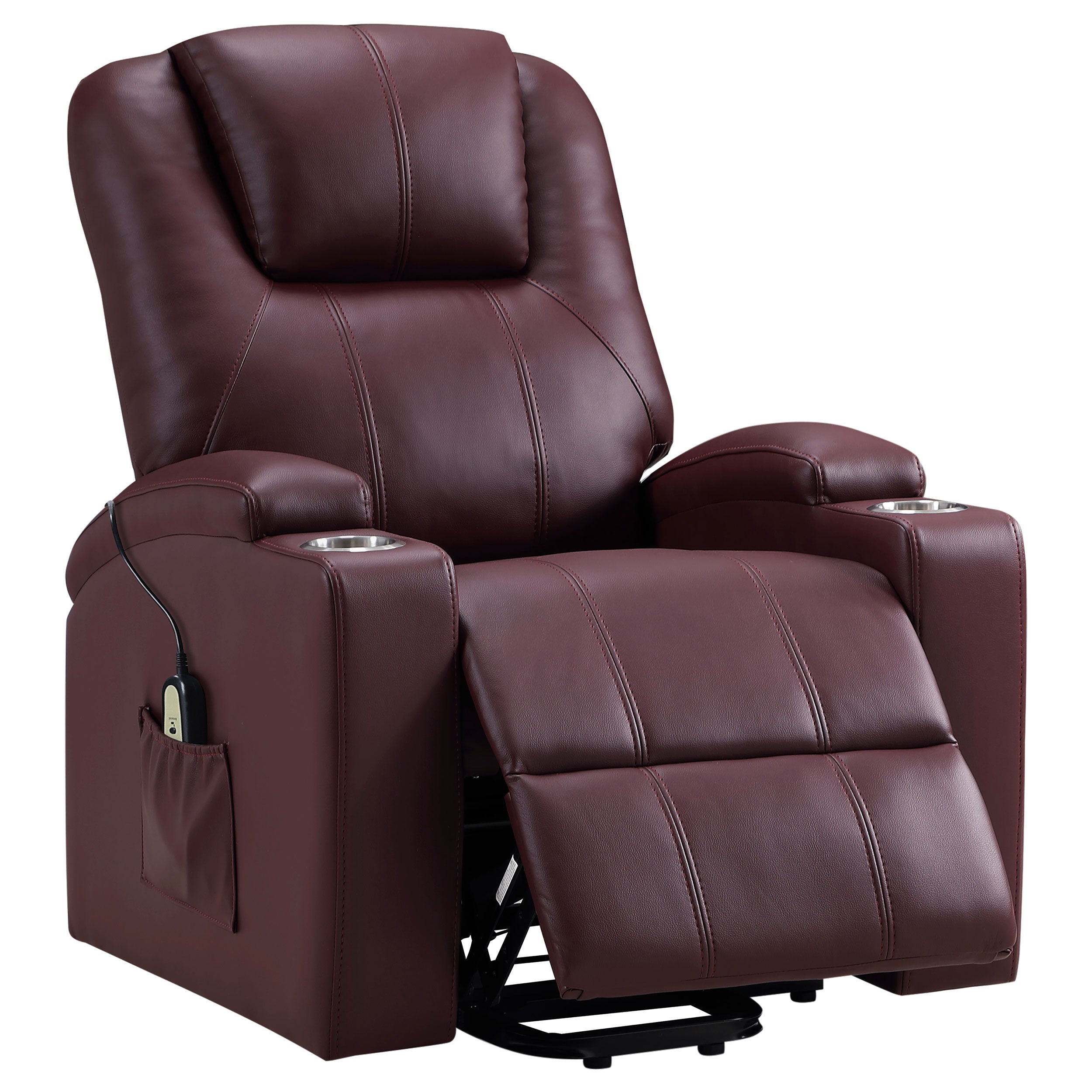 Armstrong Power Lift Massage Recliner - Romeo & Juliet Furniture (Warren,MI)