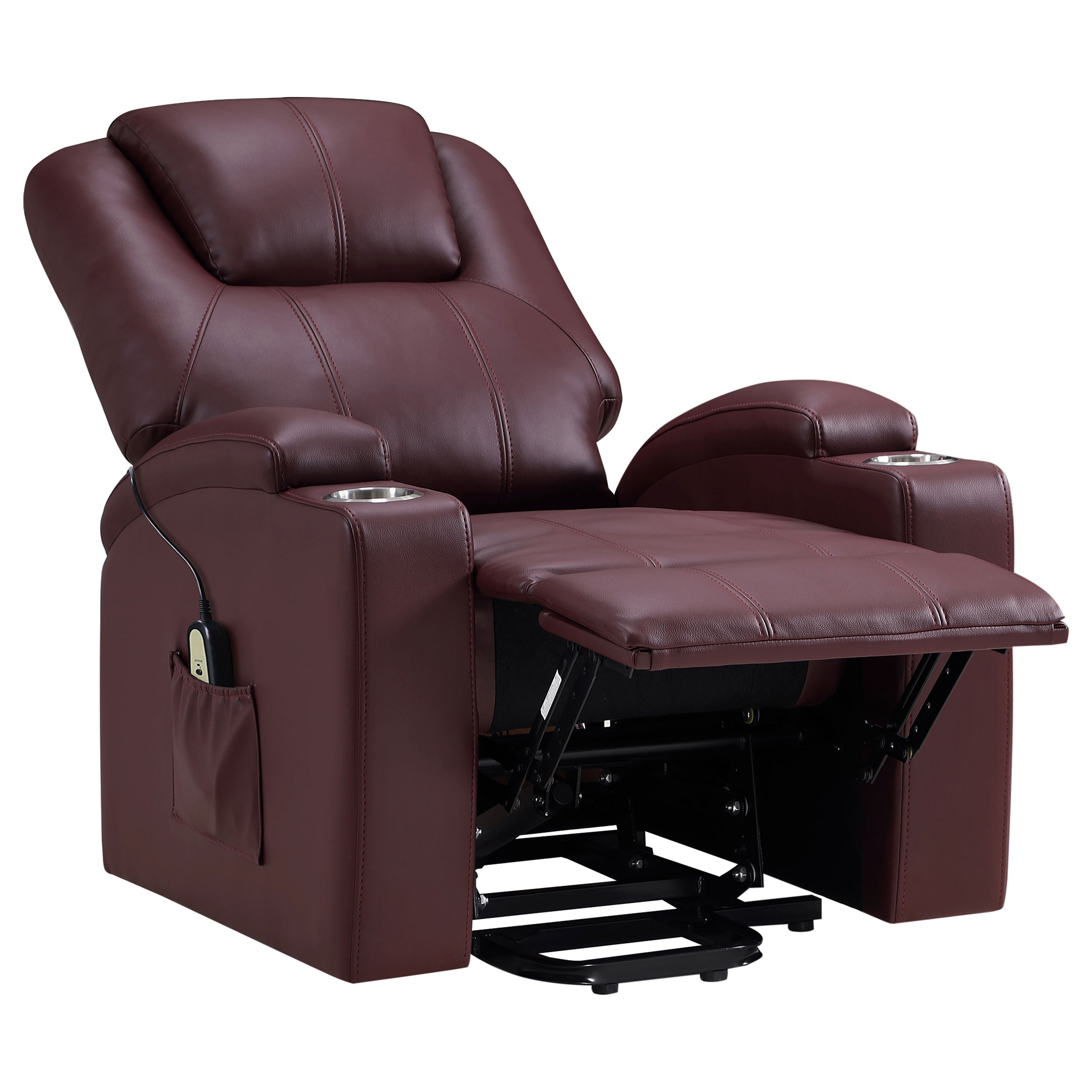 Armstrong Power Lift Massage Recliner - Romeo & Juliet Furniture (Warren,MI)