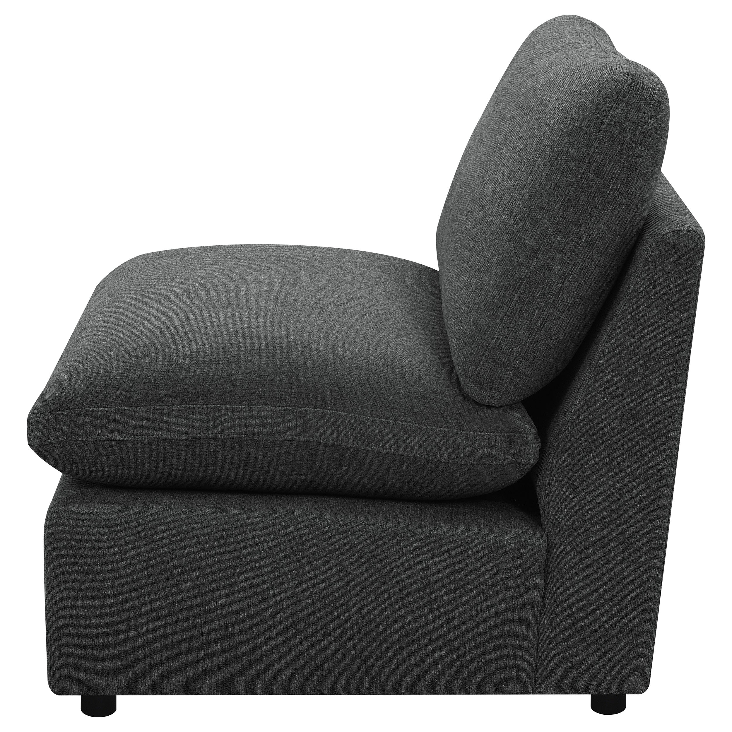 Collins Armless Chair - Romeo & Juliet Furniture (Warren,MI)