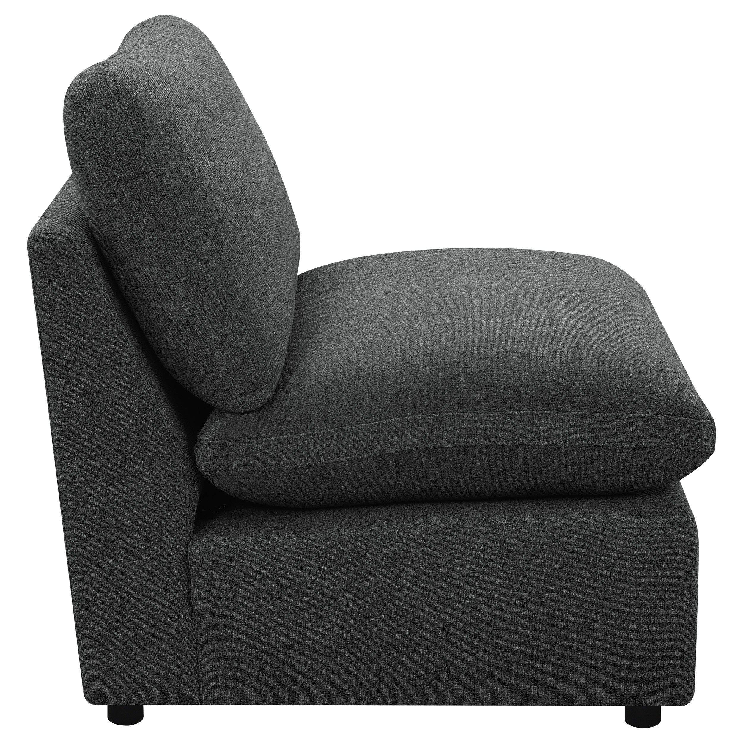 Collins Armless Chair - Romeo & Juliet Furniture (Warren,MI)