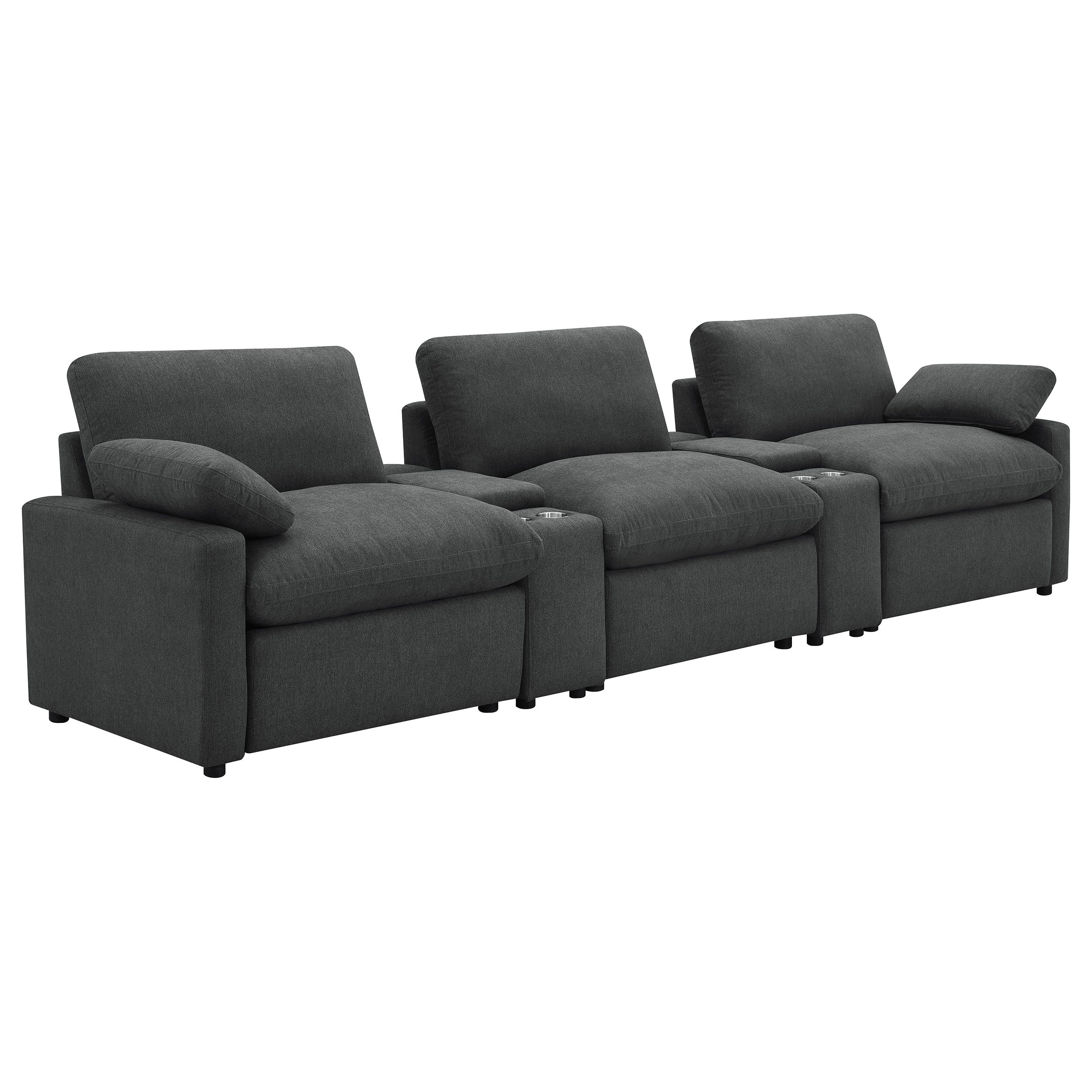 Collins Power Home Theater Seating - Romeo & Juliet Furniture (Warren,MI)