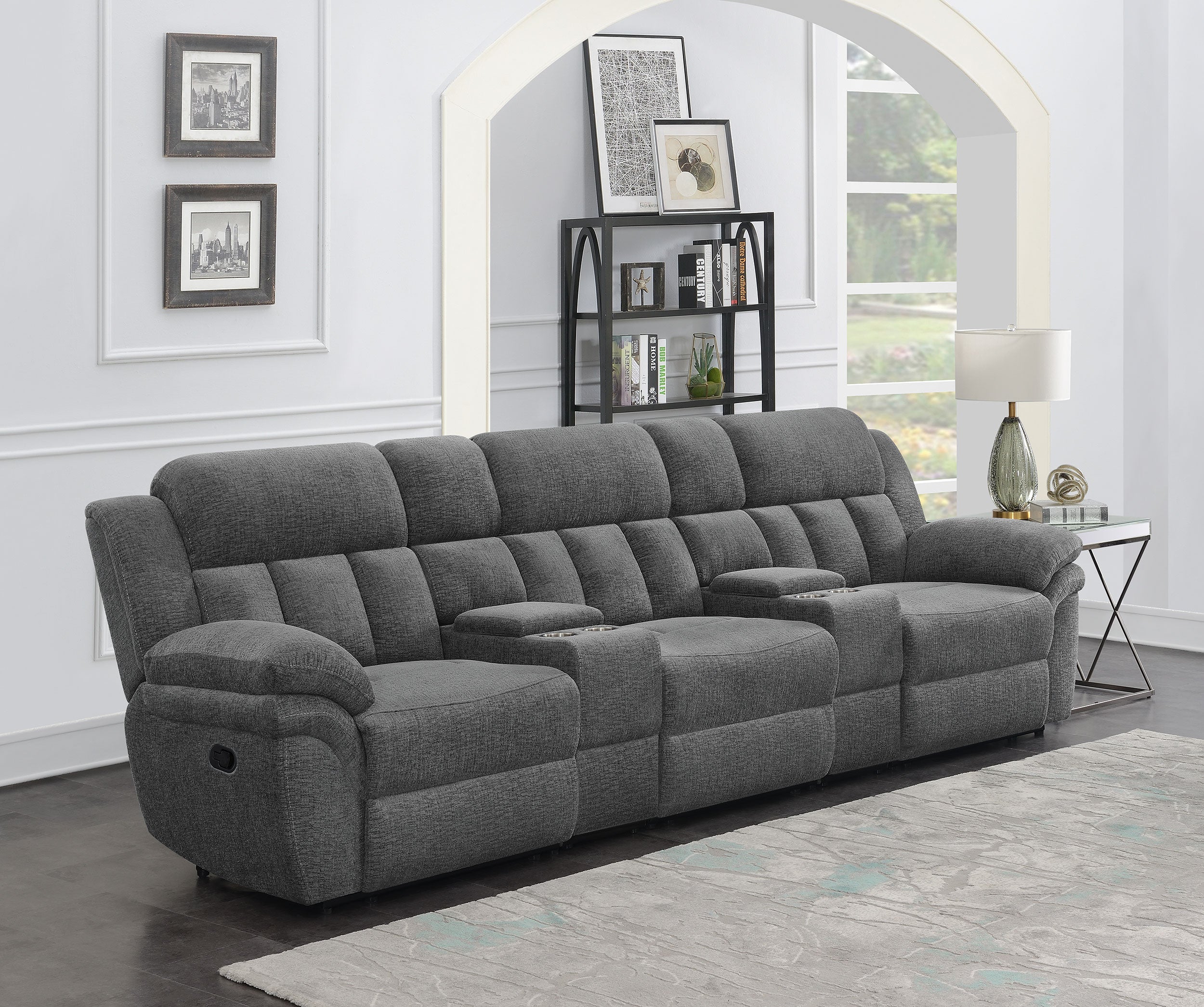 Bahrain Home Theater Seating - Romeo & Juliet Furniture (Warren,MI)