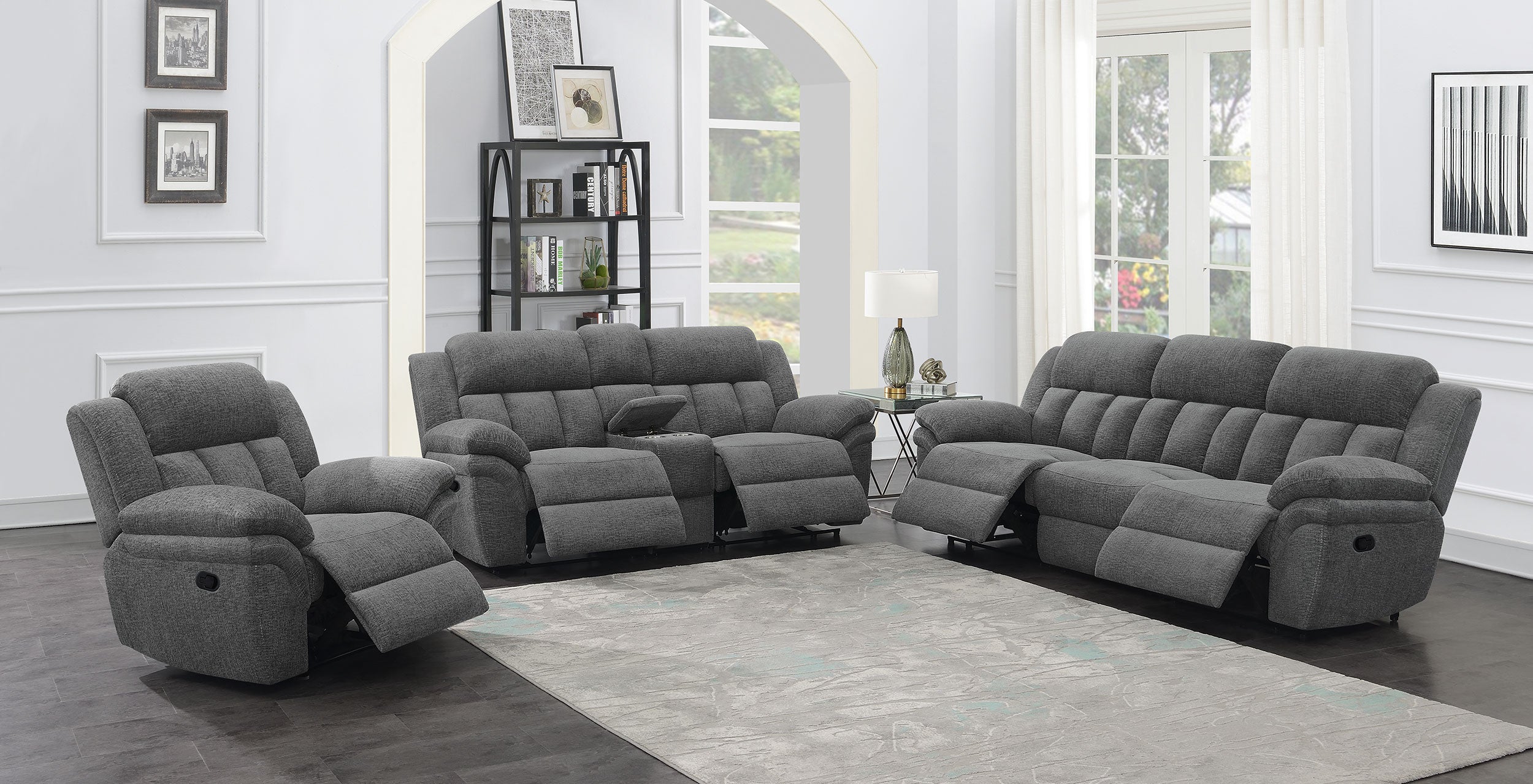 Bahrain Reclining Sofa - Romeo & Juliet Furniture (Warren,MI)