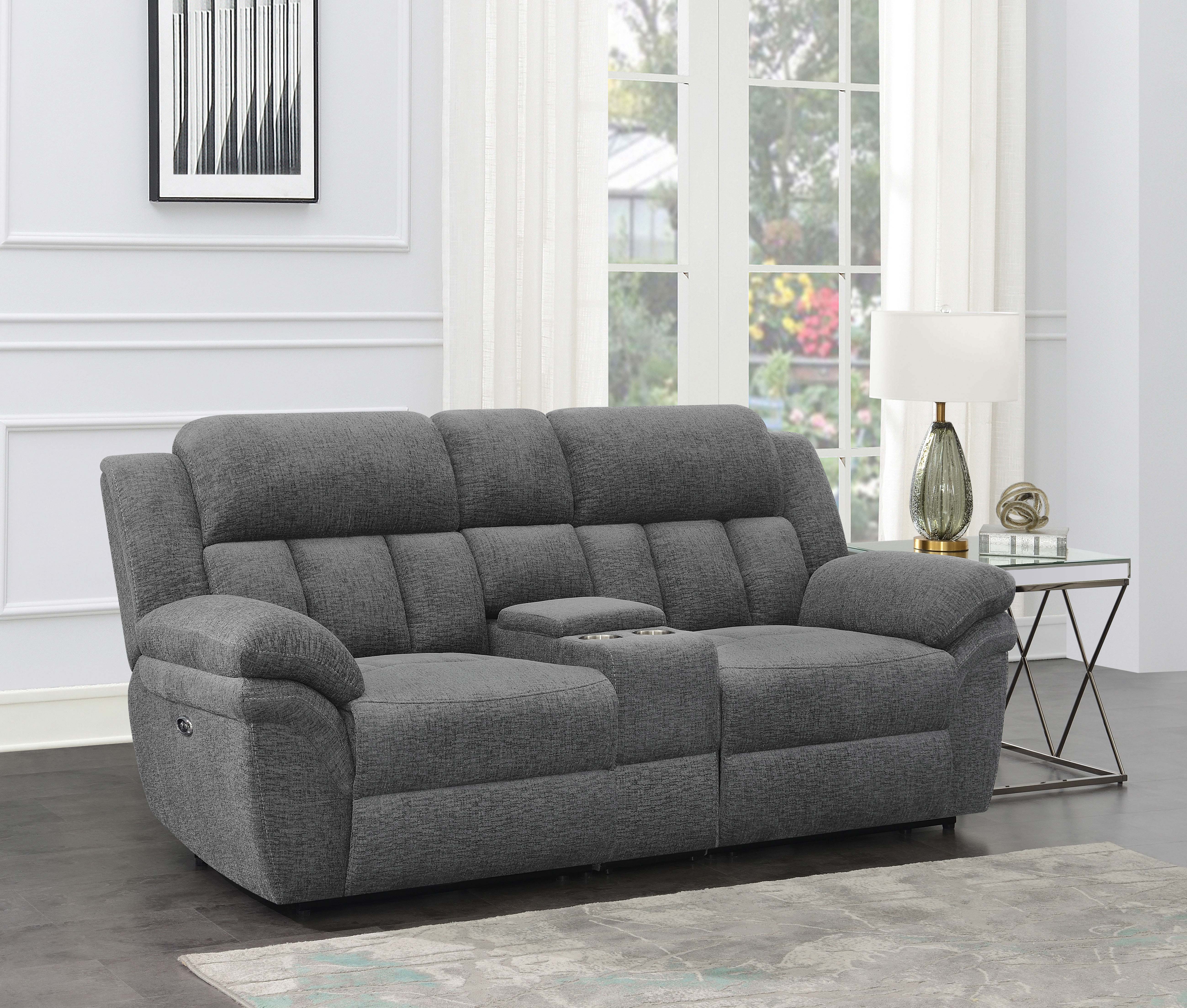 Bahrain Power Reclining Loveseat - Romeo & Juliet Furniture (Warren,MI)