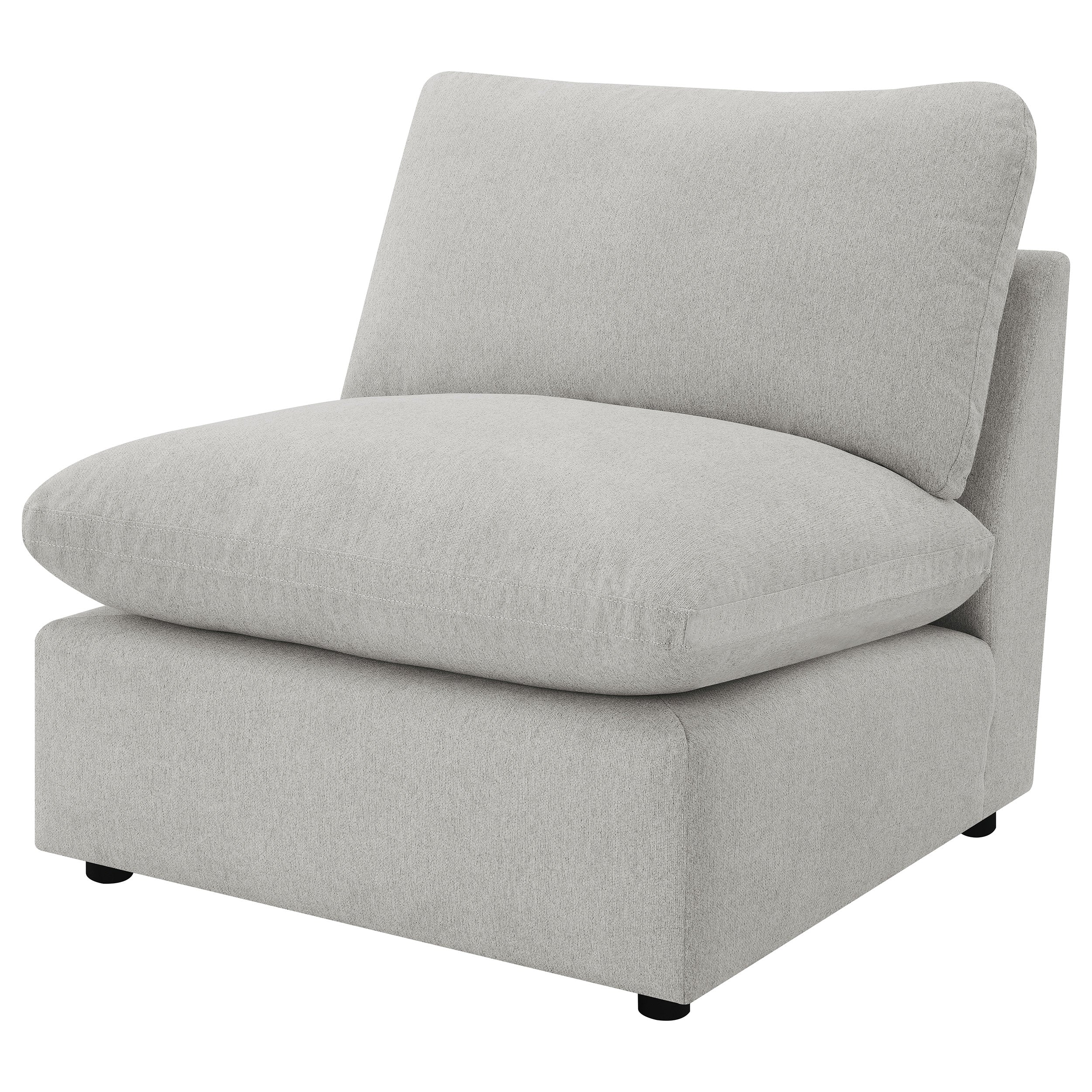 Collins Armless Chair - Romeo & Juliet Furniture (Warren,MI)
