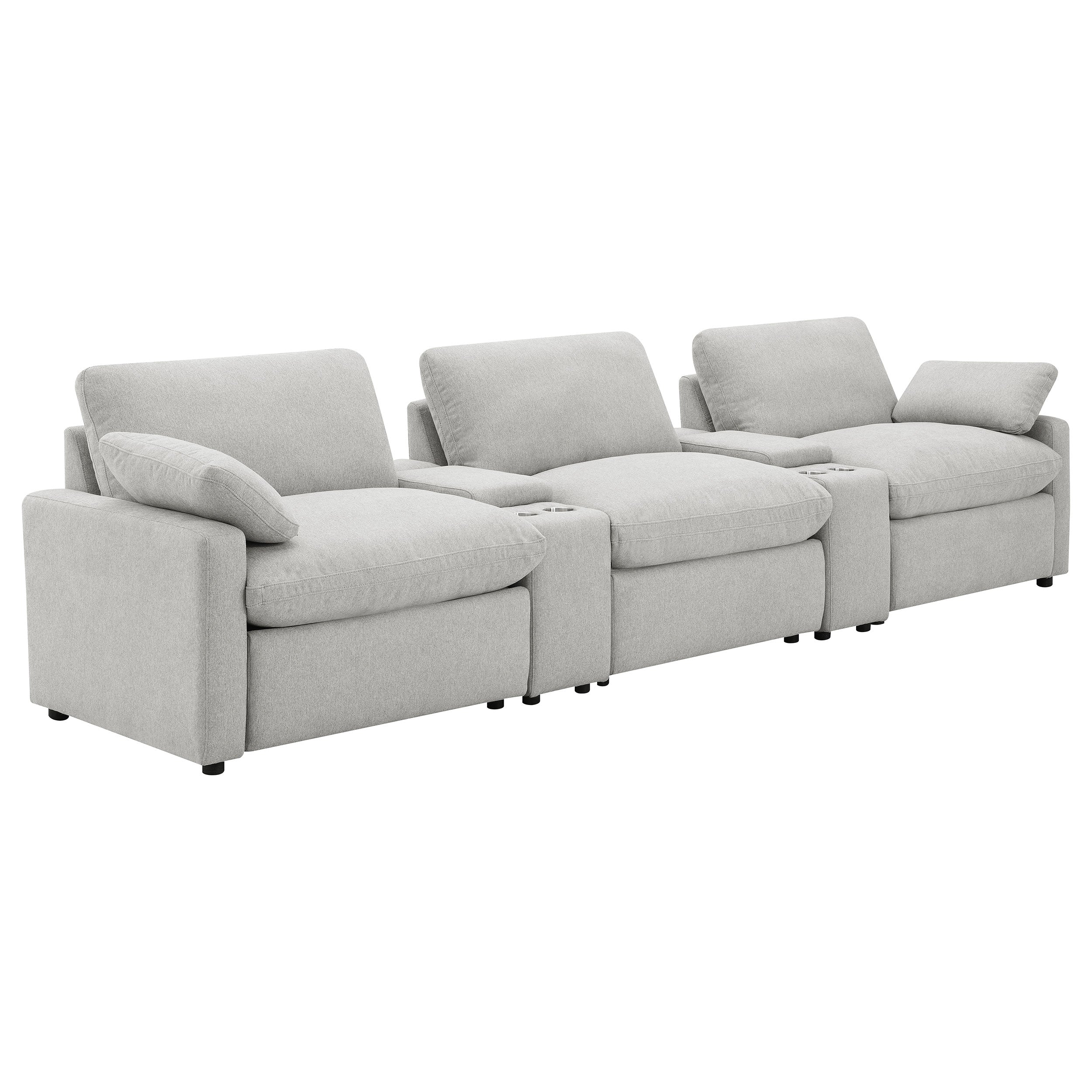 Collins Power Home Theater Seating - Romeo & Juliet Furniture (Warren,MI)