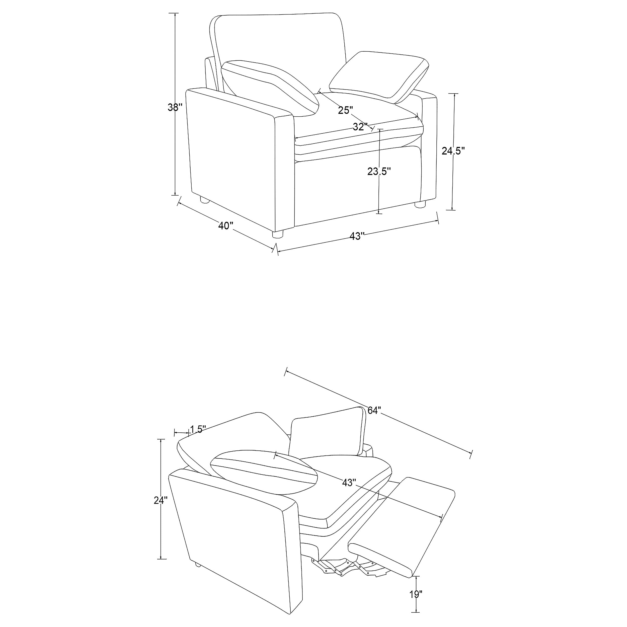 Collins Power Recliner - Romeo & Juliet Furniture (Warren,MI)