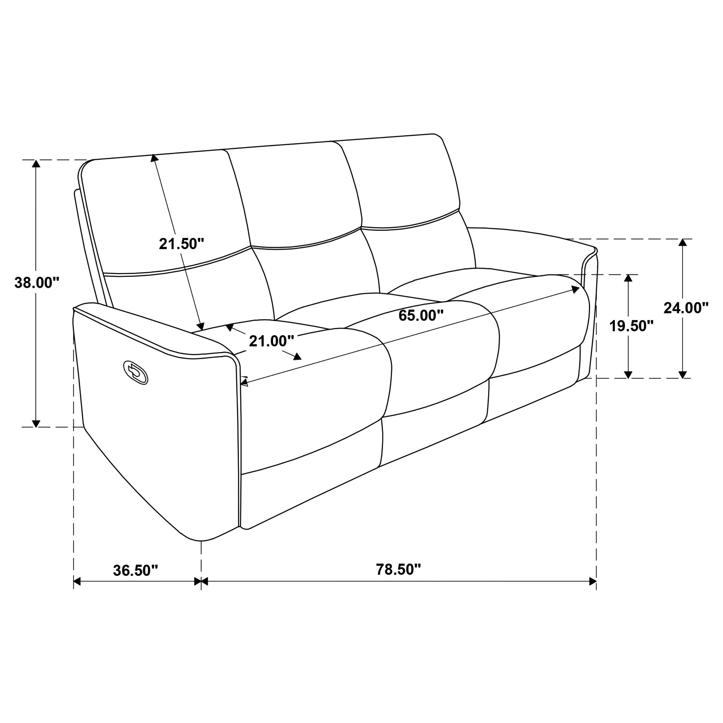 Navarro Reclining Sofa Set