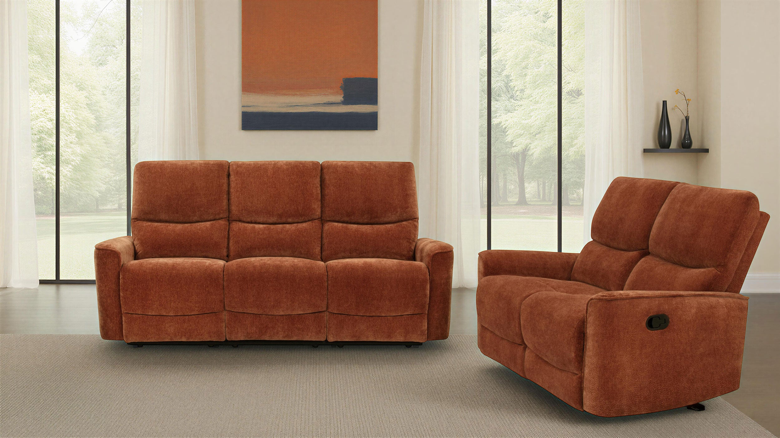 Navarro Reclining Sofa Set - Romeo & Juliet Furniture (Warren,MI)