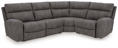 Next-Gen DuraPella Power Reclining Sectional - Romeo & Juliet Furniture (Warren,MI)